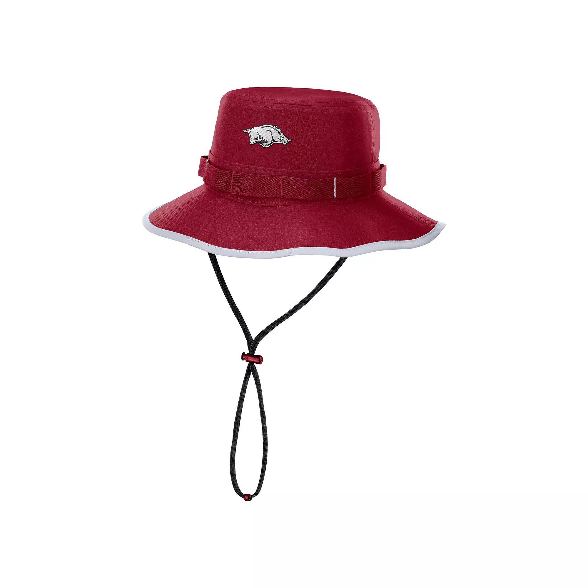 Men's Nike Cardinal Arkansas Razorbacks 2024 Sideline Apex Performance Boonie Bucket Hat, Red Product Image