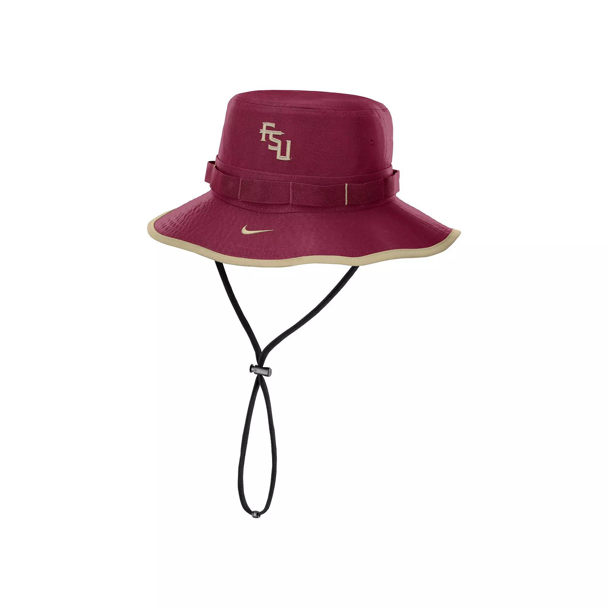 Men's Nike Garnet Florida State Seminoles 2024/25 On-Field Apex Performance Boonie Bucket Hat, Size: Medium, Red Product Image