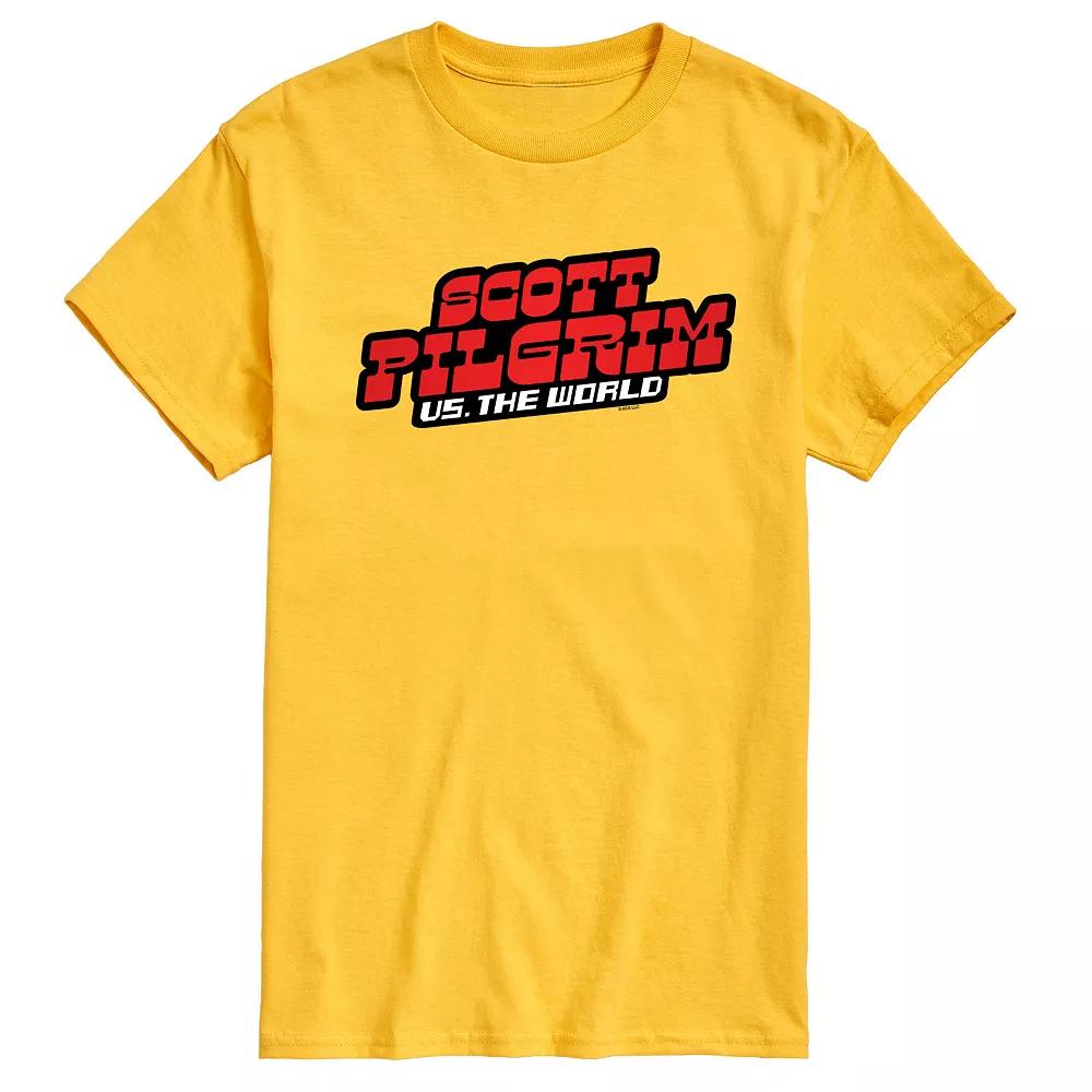 Men's Scott Pilgrim Vs The World Movie Logo Graphic Tee,  Product Image