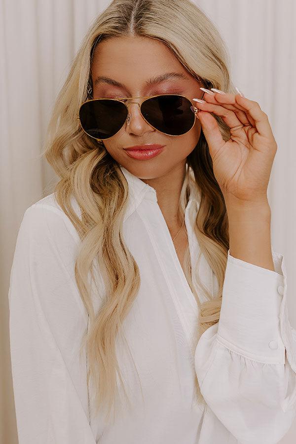 Freyrs Morgan Large Aviator Sunglasses Product Image