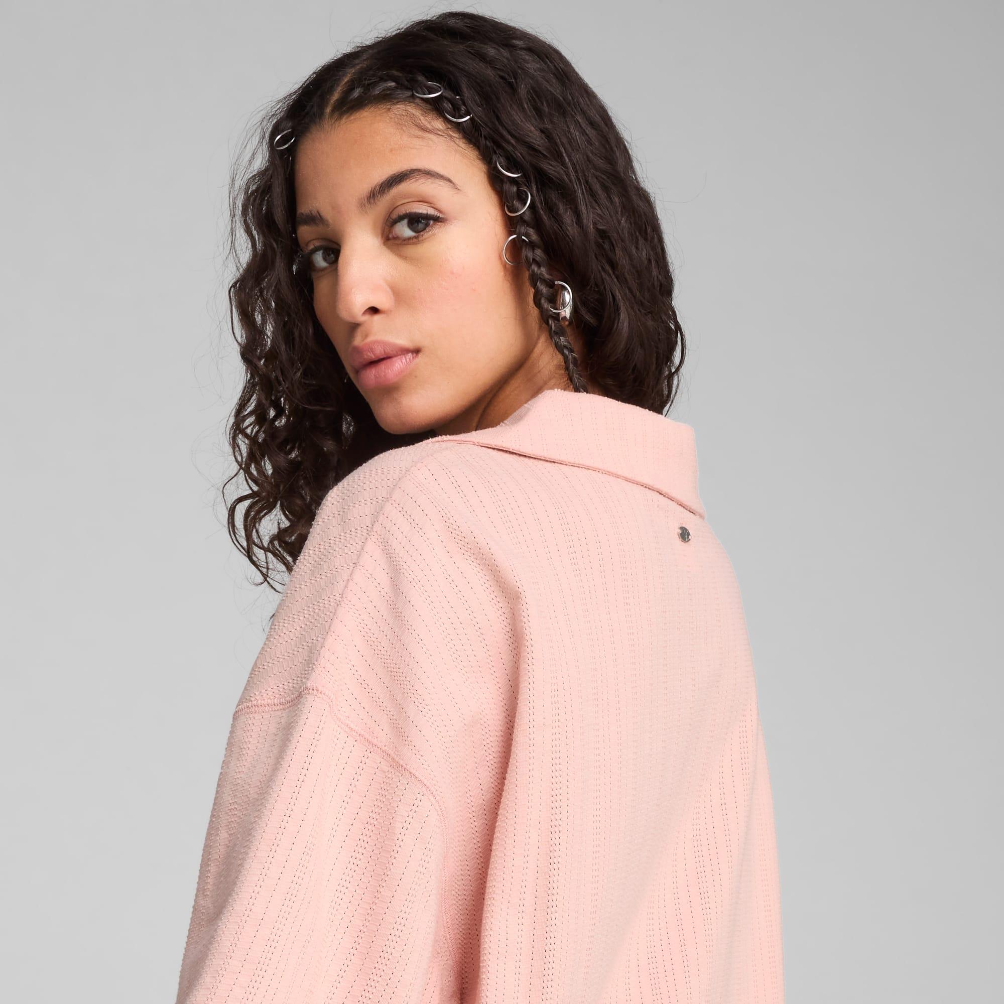 YONA Women's Oversized Polo Product Image