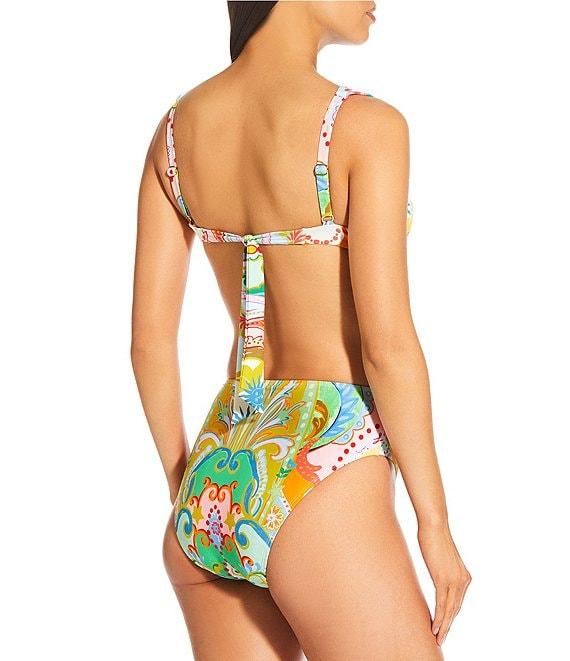 Antonio Melani Paisley High Waisted Swim Bottom Product Image