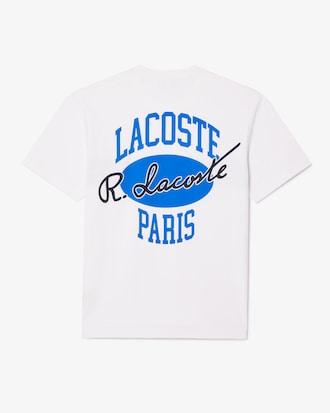 Men's Print Back Cotton T-Shirt Product Image