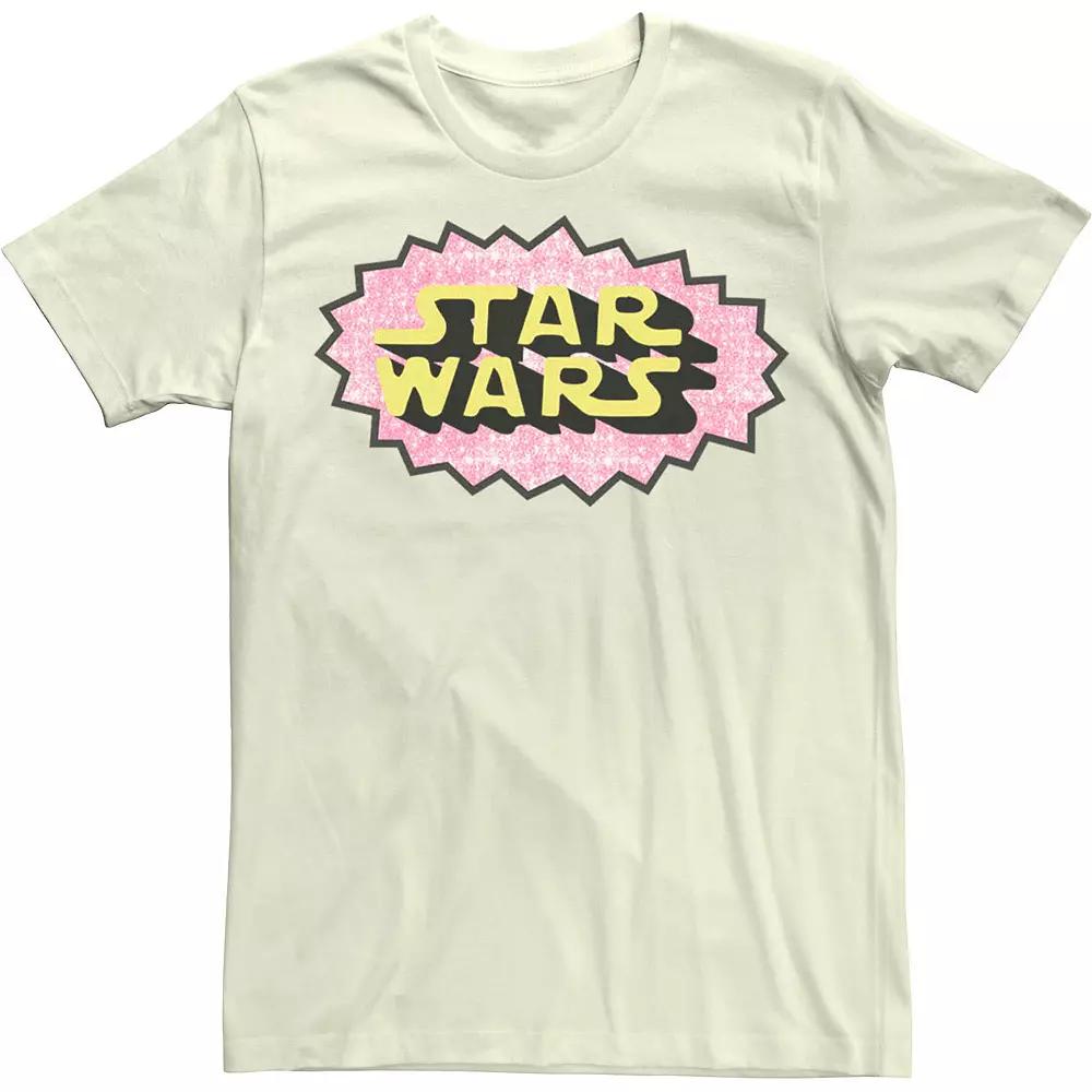 Men's Star Wars Cute Cartoon Logo Tee,  Product Image