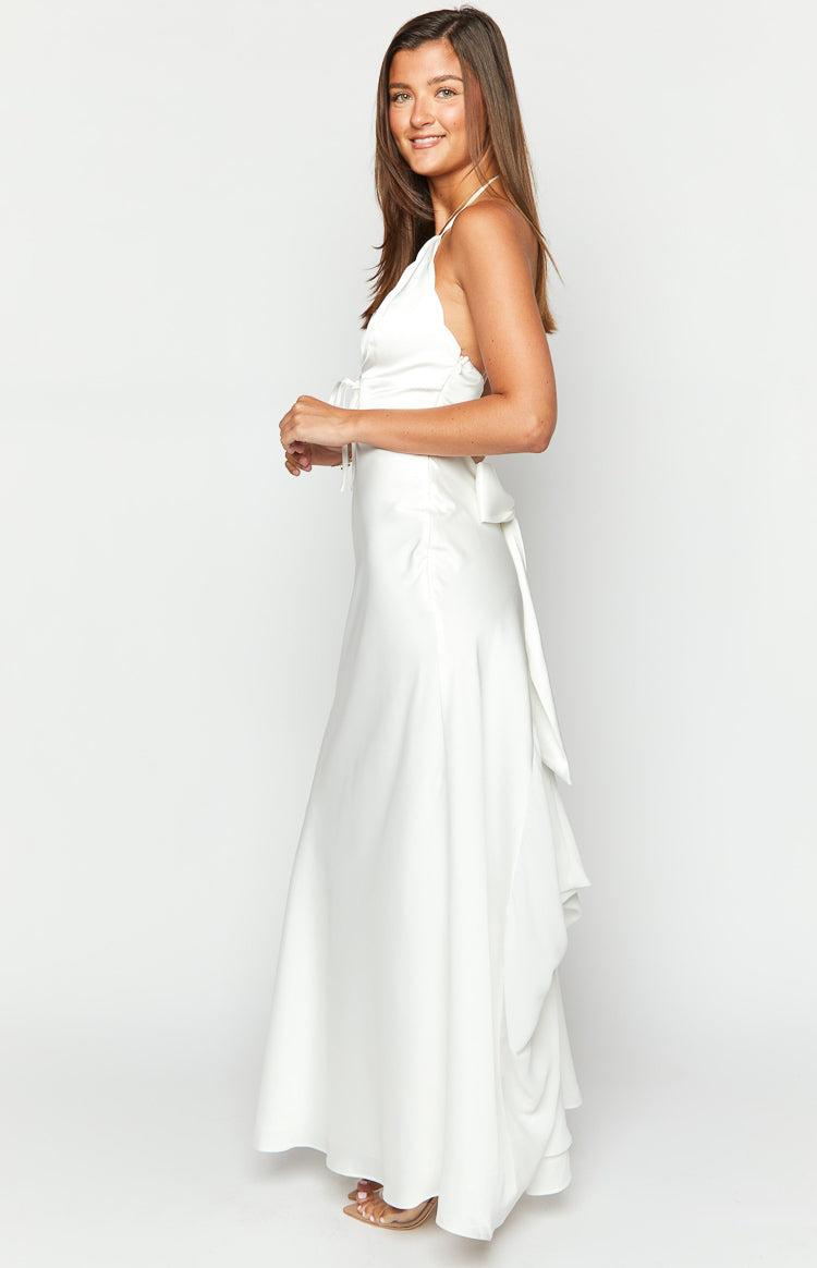 Nicole White Maxi Dress Product Image
