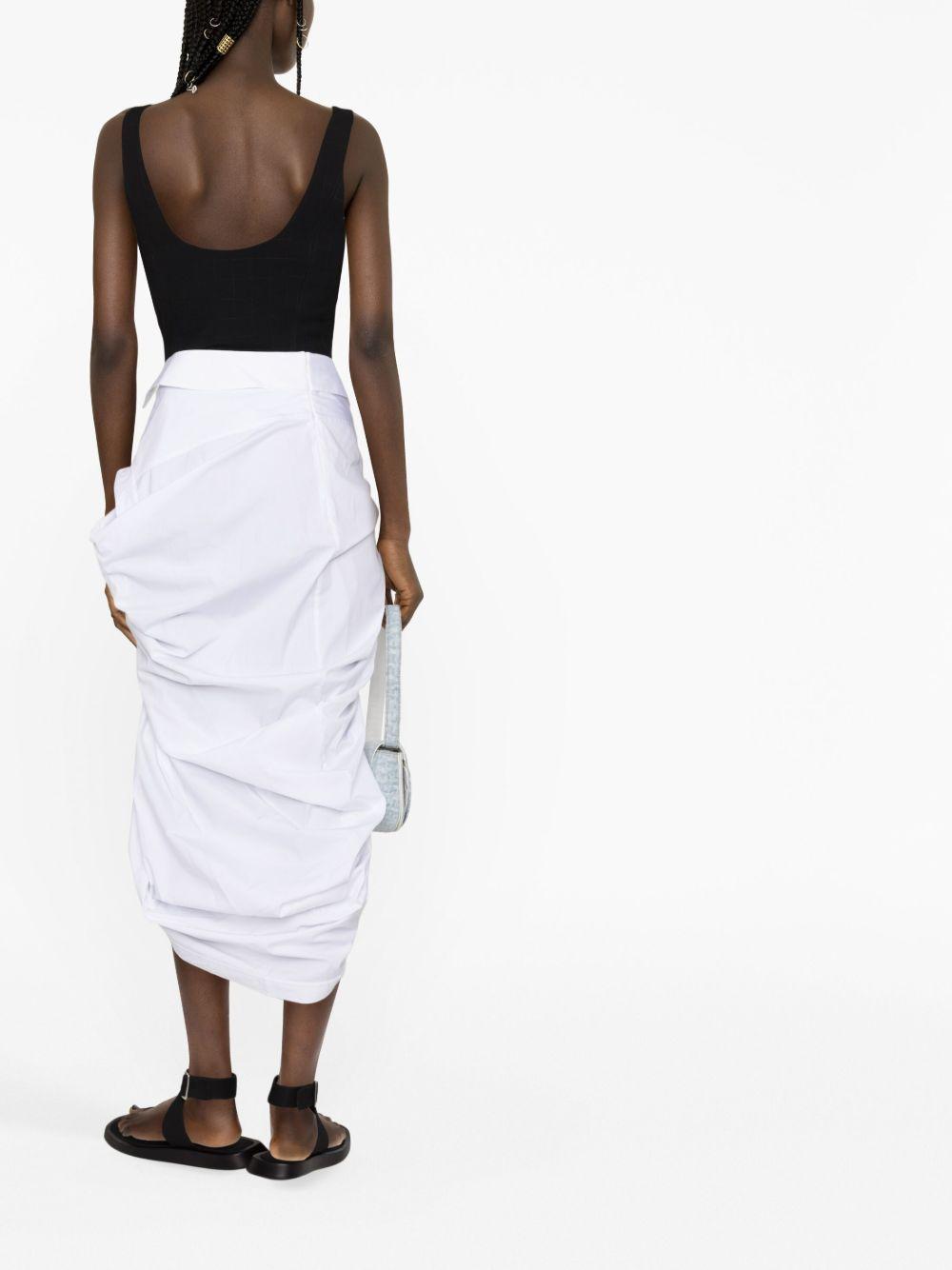 asymmetric midi skirt Product Image