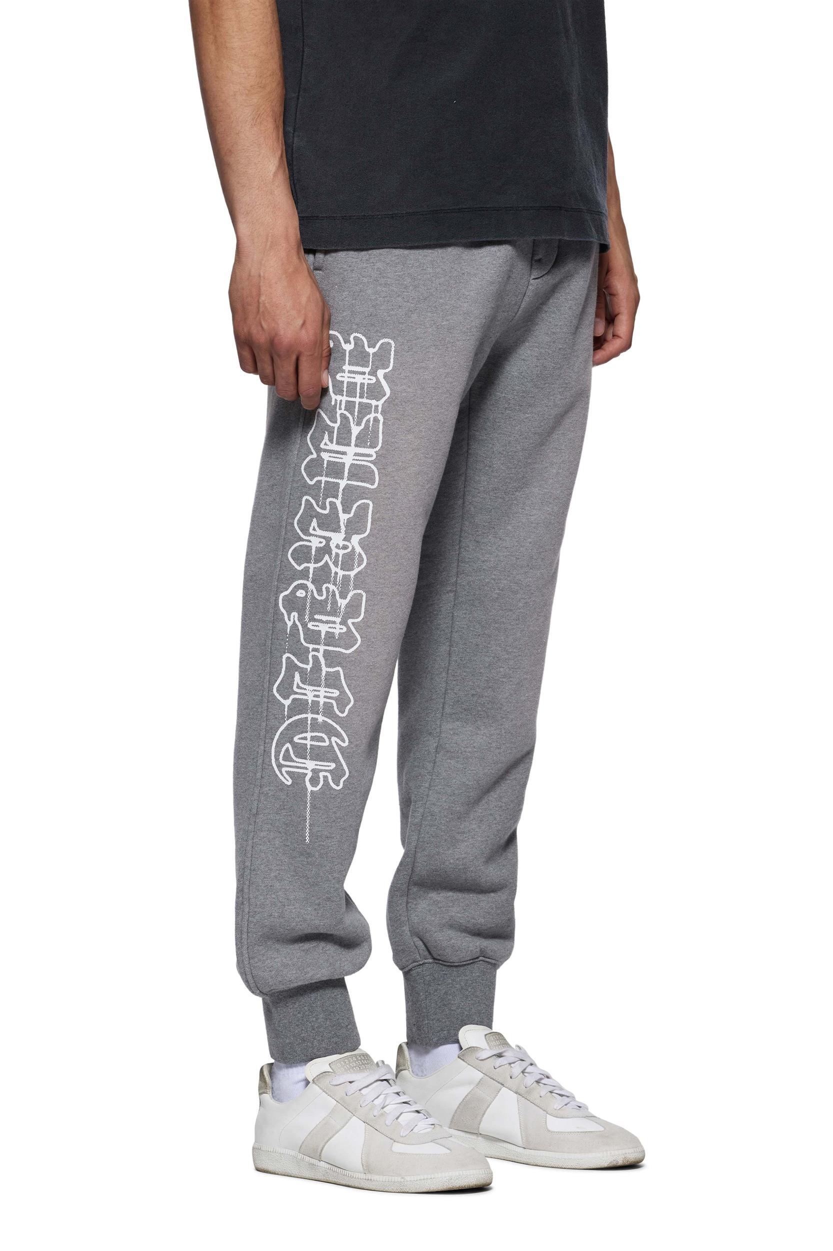 Gothic Drip Sweatpants Male Product Image