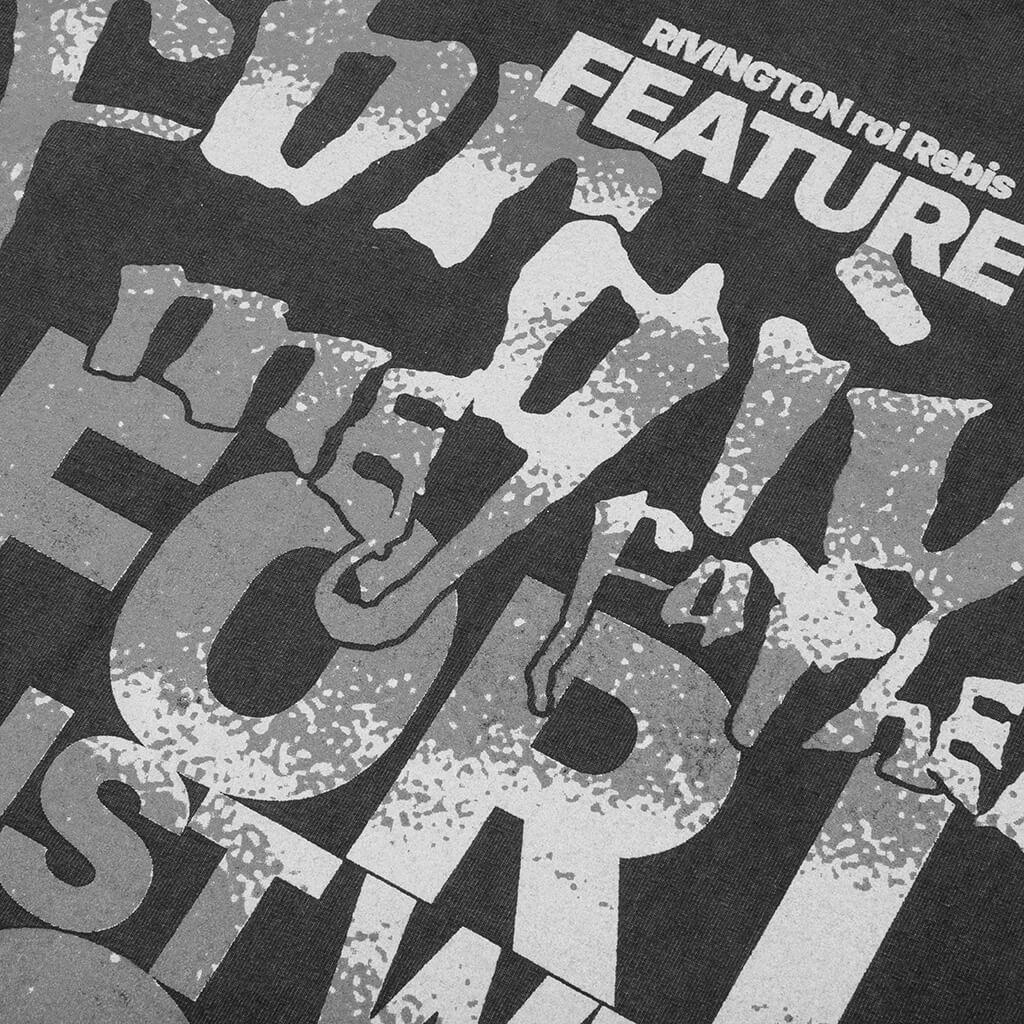 RIVINGTON roi Rebis x Feature I Must Win Tee - Vintage Black Male Product Image