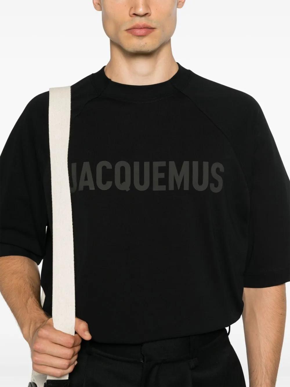 appliqué-logo crew-neck T-shirt Product Image