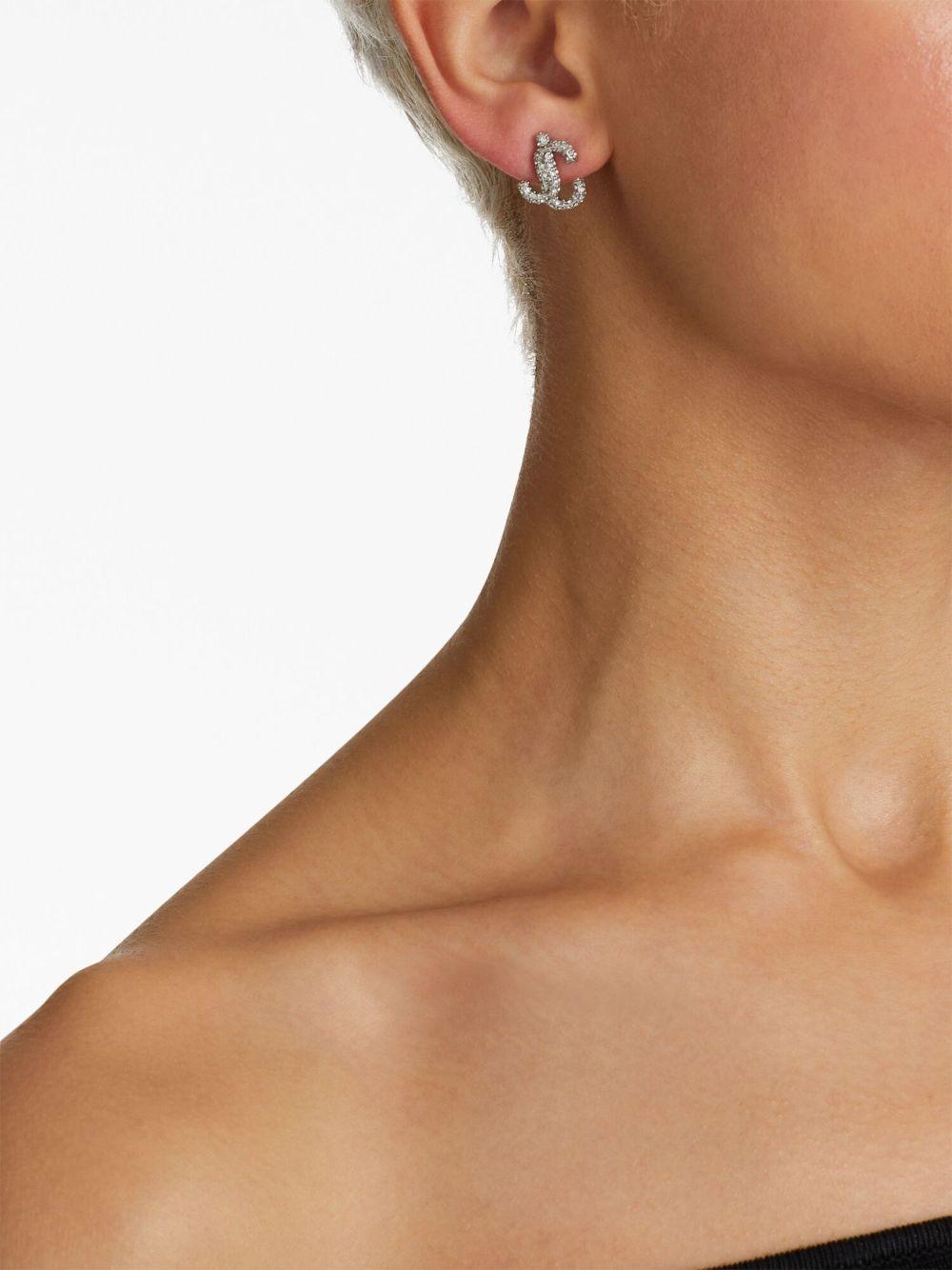 JC crystal-embellished stud earrings Product Image