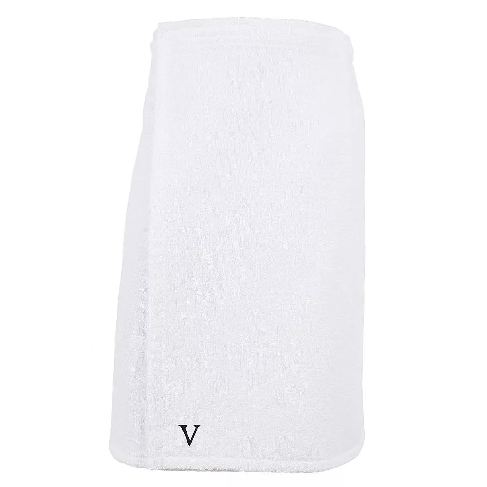Linum Home Textiles Turkish Cotton Personalized Women's Terry Body Wrap, V Product Image
