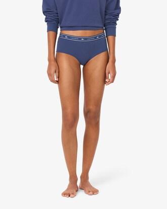 Stretch Cotton Logo Waist Shorts Product Image