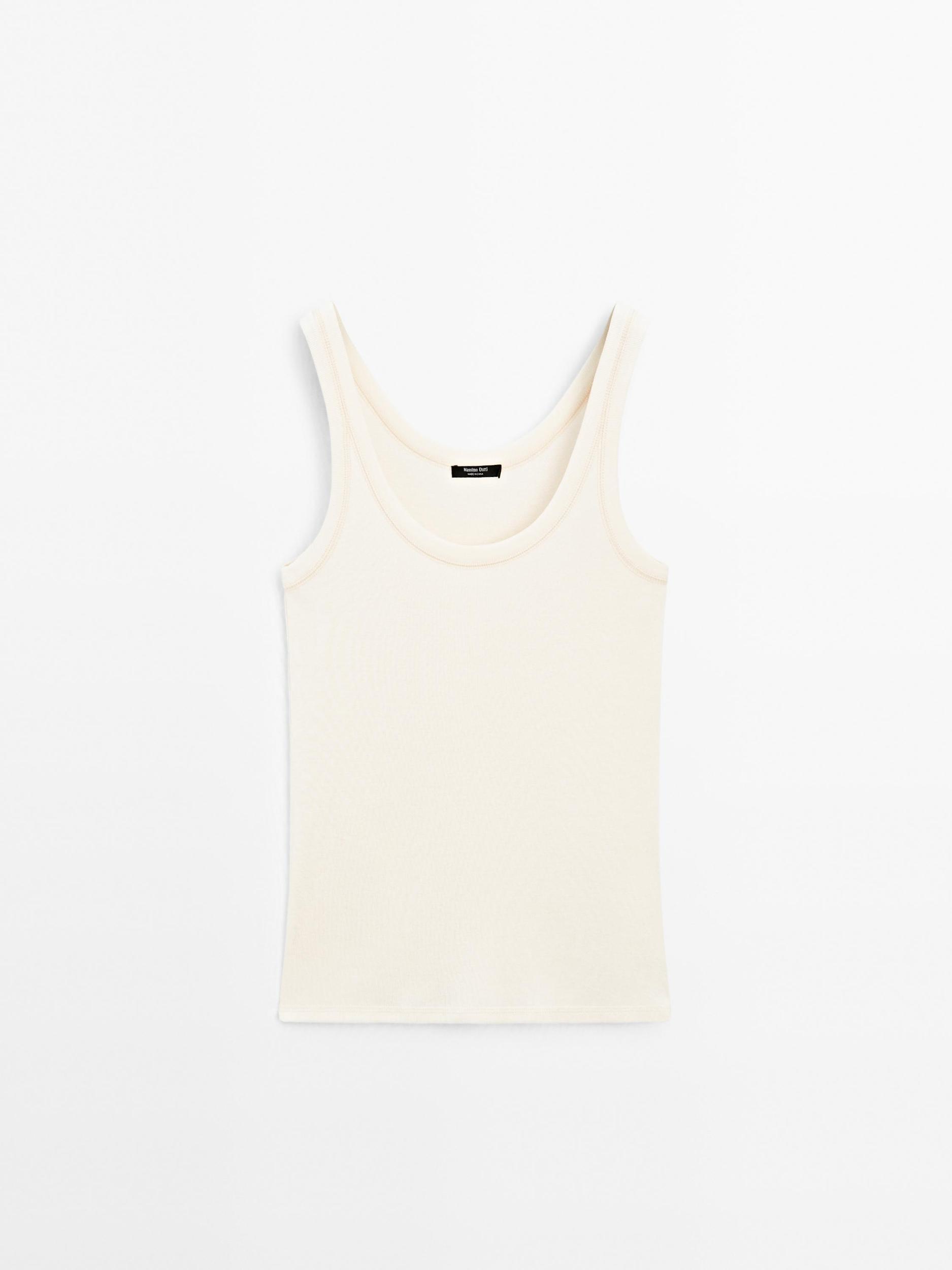 Strappy 100% cotton top Product Image