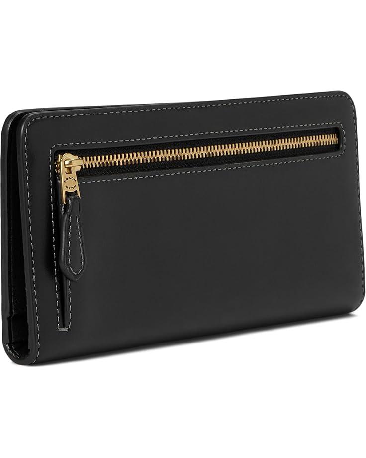 Small Zip Around Card Case with Pillow Quilting Product Image