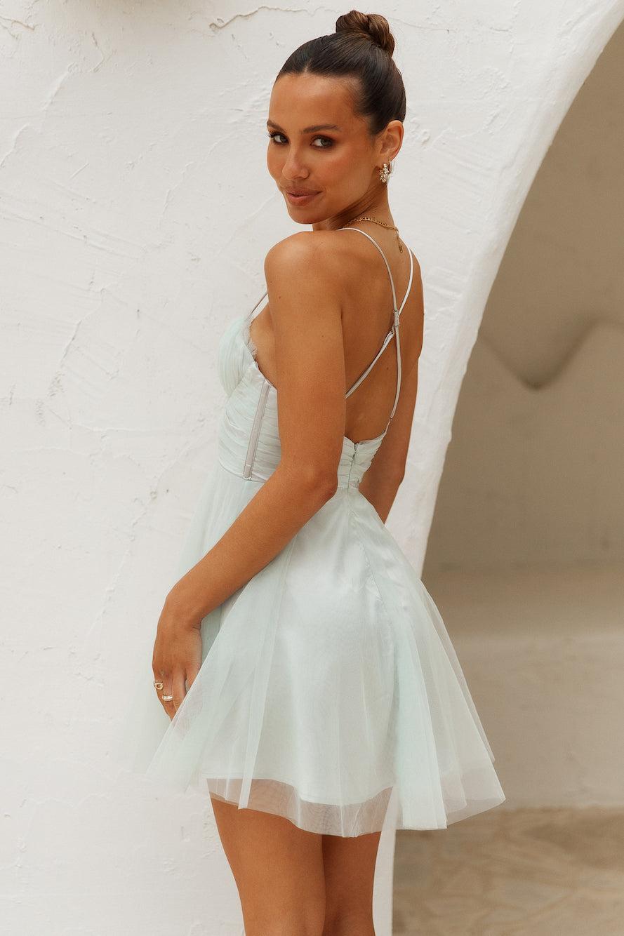 Lighted Touch Dress Pistachio Product Image