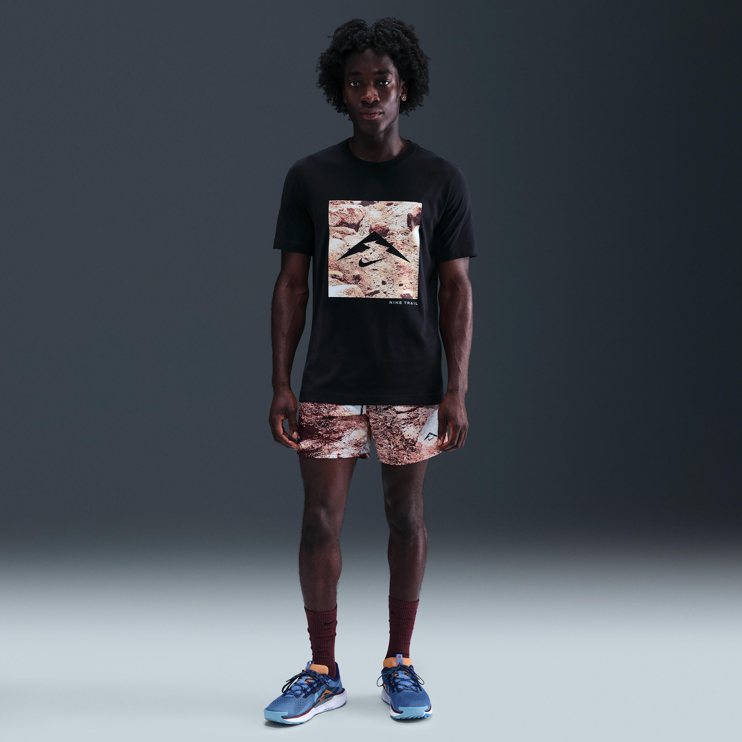 Nike Mens Dri-FIT Trail Running T-Shirt | HV4148-010 Product Image