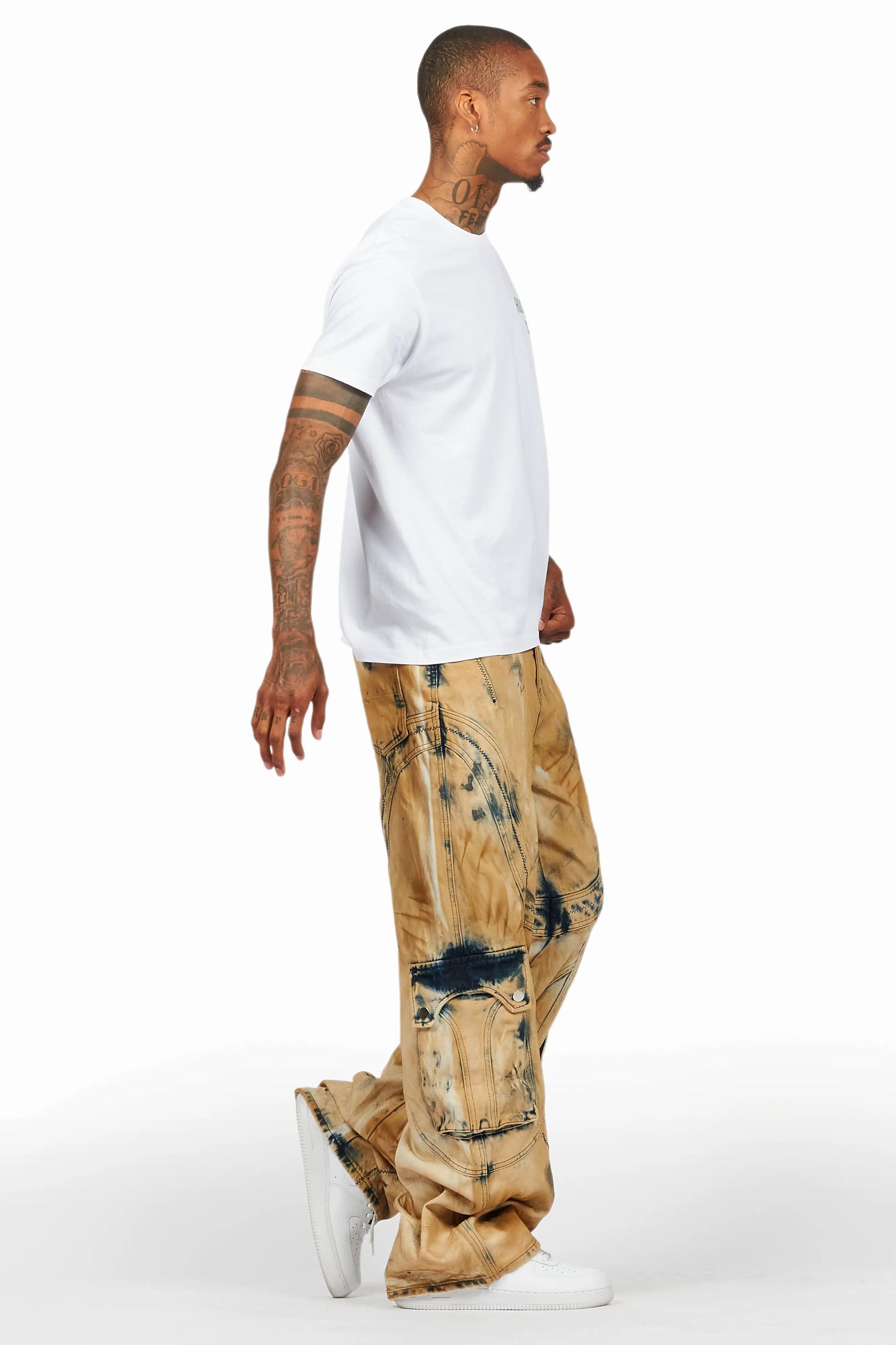 Denmot Blue Baggy Fit Jean Male Product Image