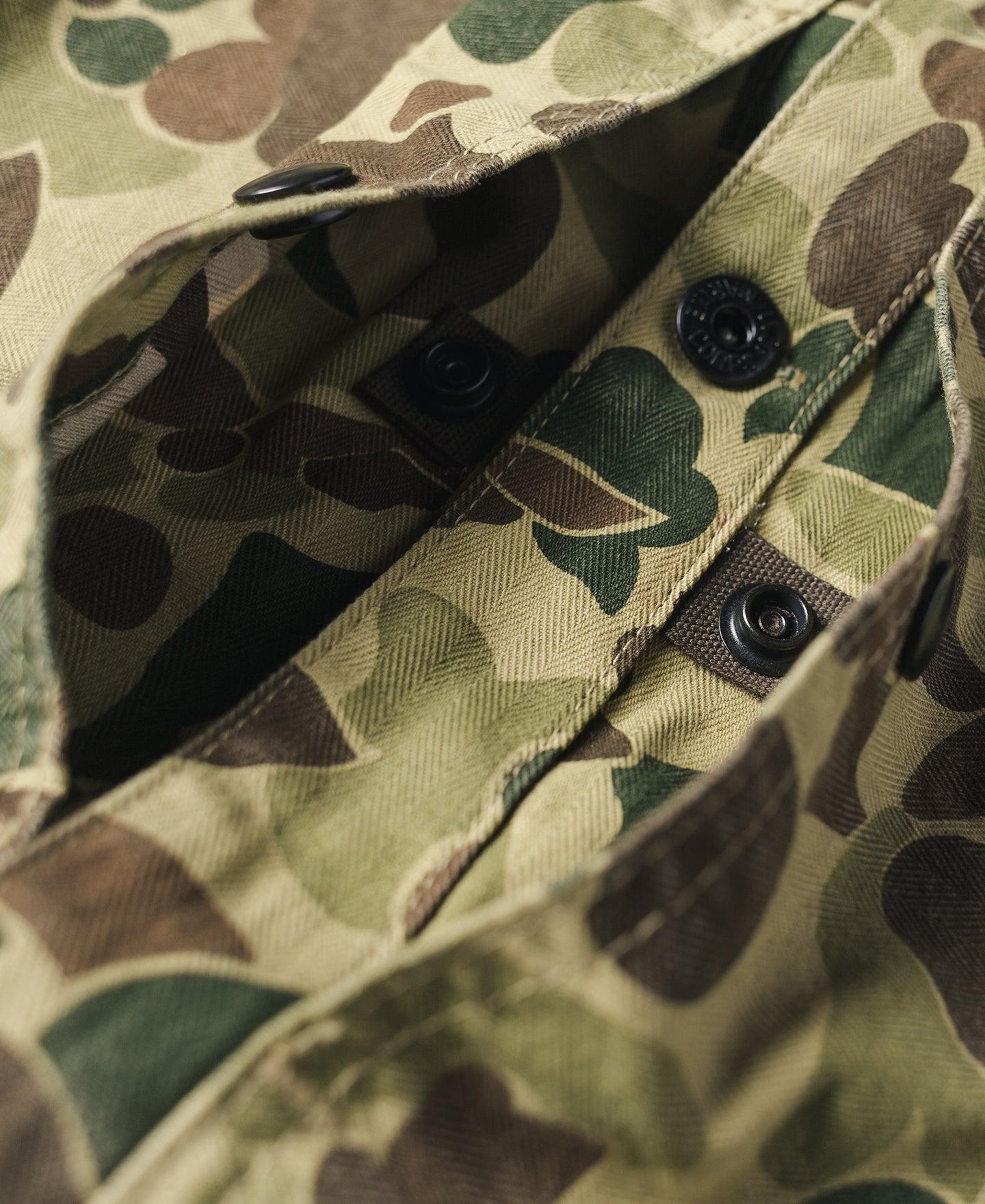 WWII USMC Type P-44 HBT Duck Hunter Camo Jacket Product Image