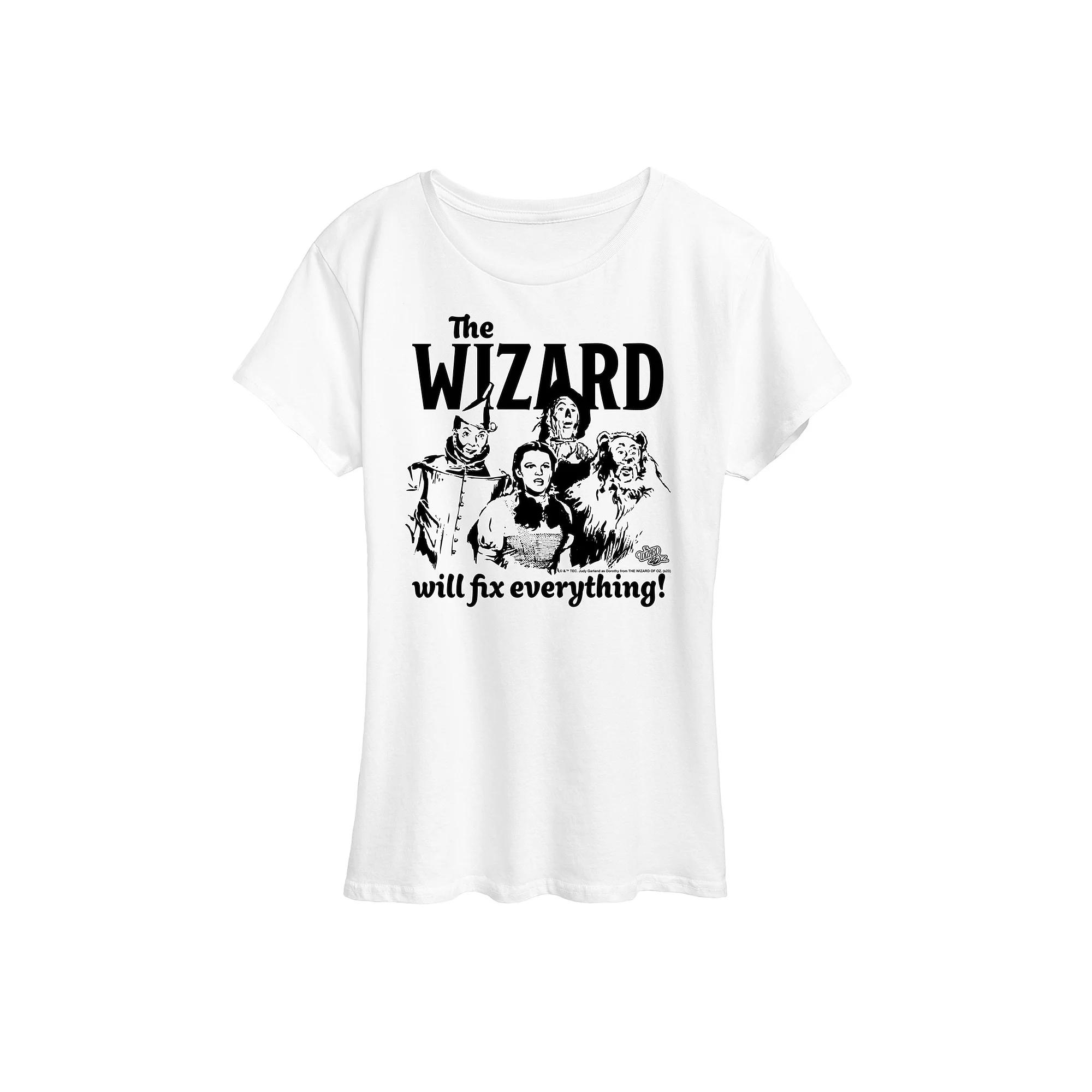 Women's The Wizard Of Oz The Wizard Graphic Tee,  Product Image
