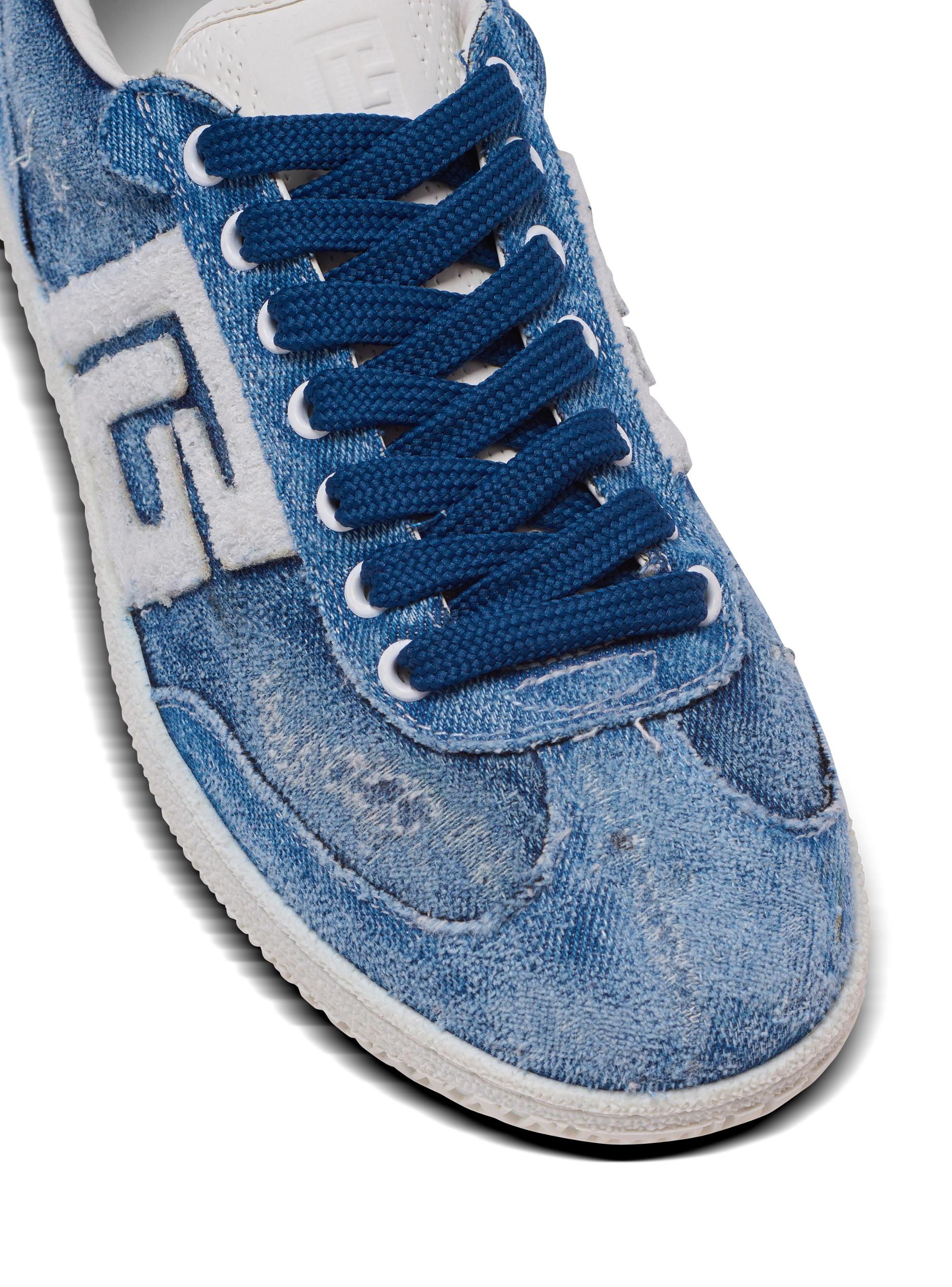 Denim Balmain Swan trainers Product Image
