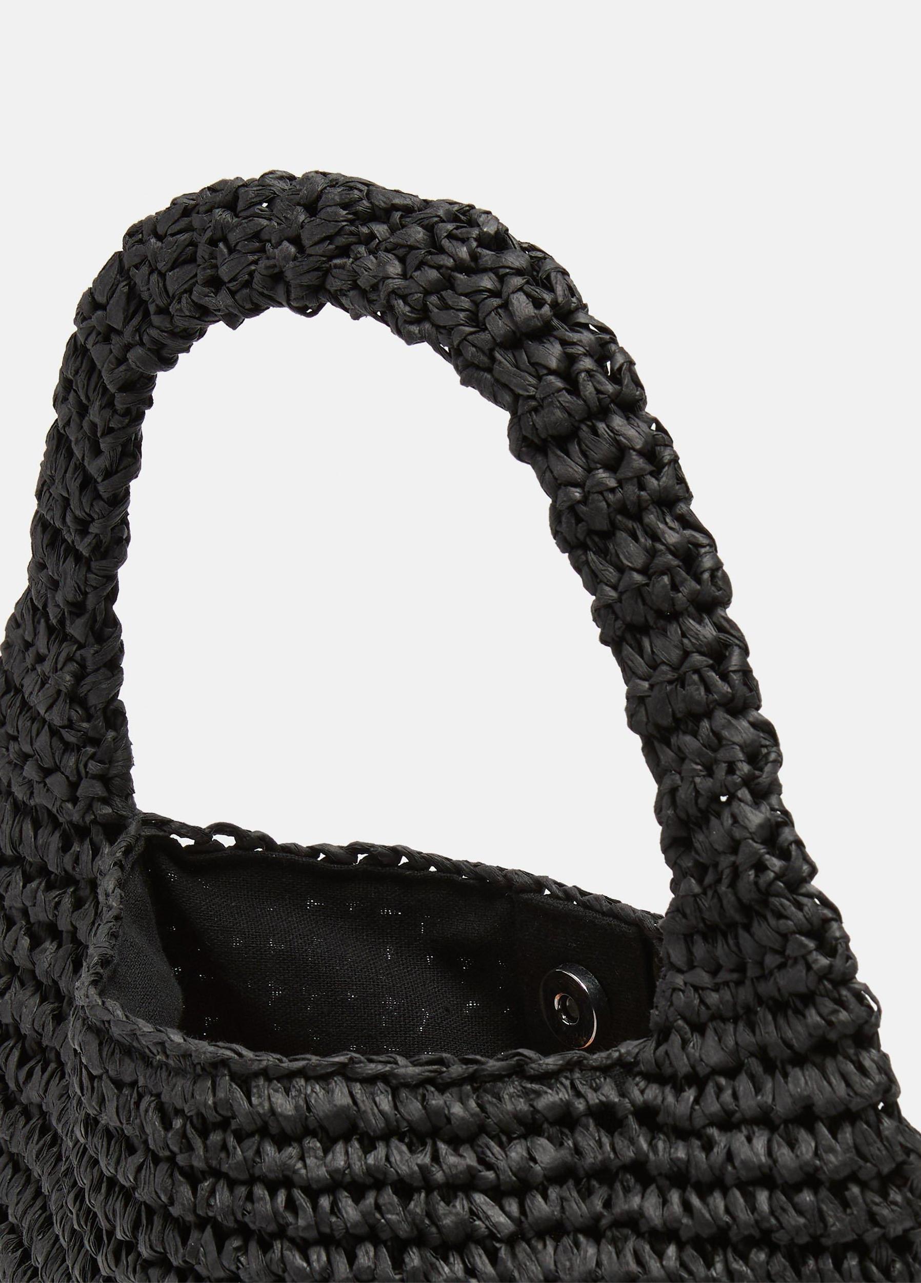 Small Straw Tote Product Image