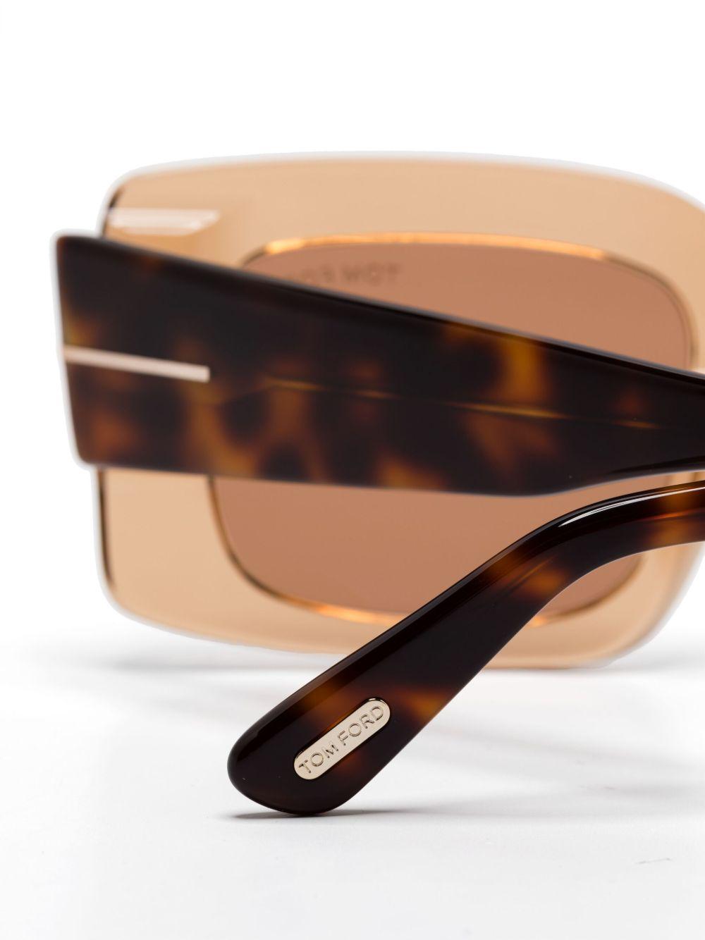 oversize-frame sunglasses Product Image