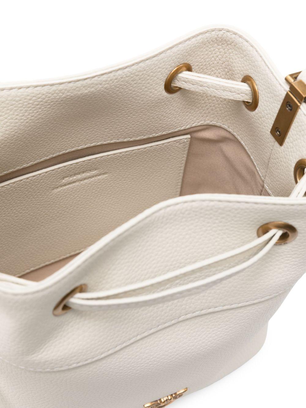 small leather bucket bag Product Image