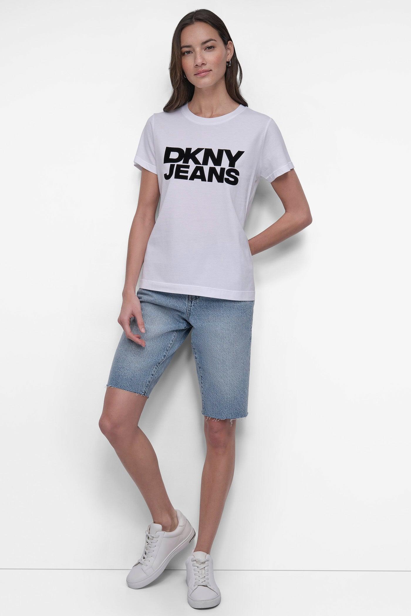 FLOCKED LOGO TEE Product Image