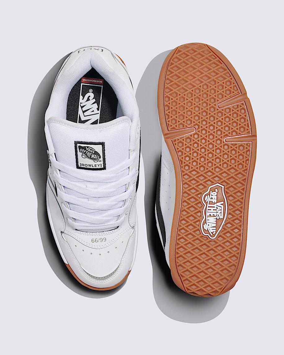 Rowley XLT Shoe in White / Black| Vans US Product Image