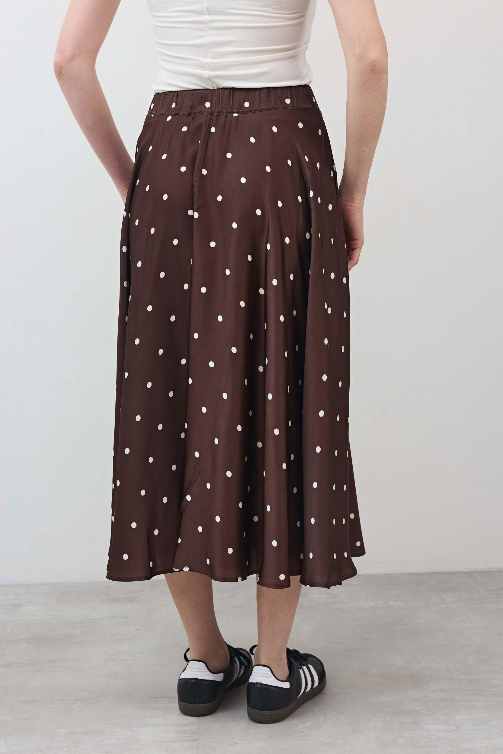 Silky Pull-On Maxi Skirt Product Image