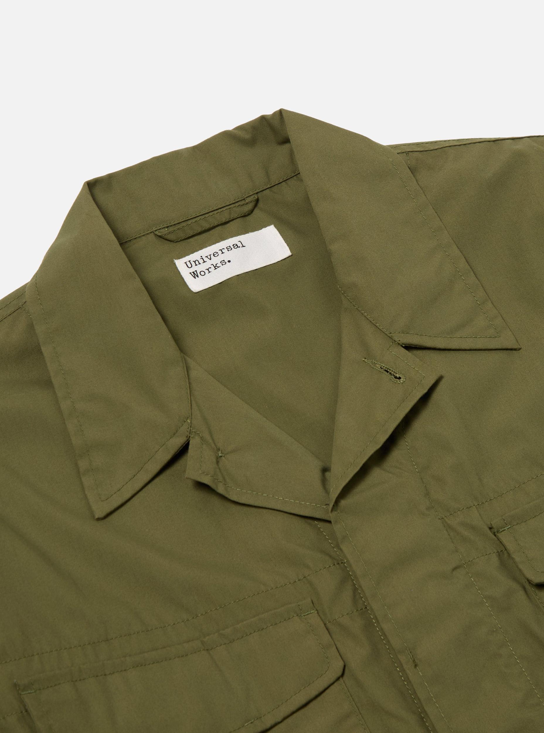 Olive Recycled Polytech Parachute Field Jacket Product Image