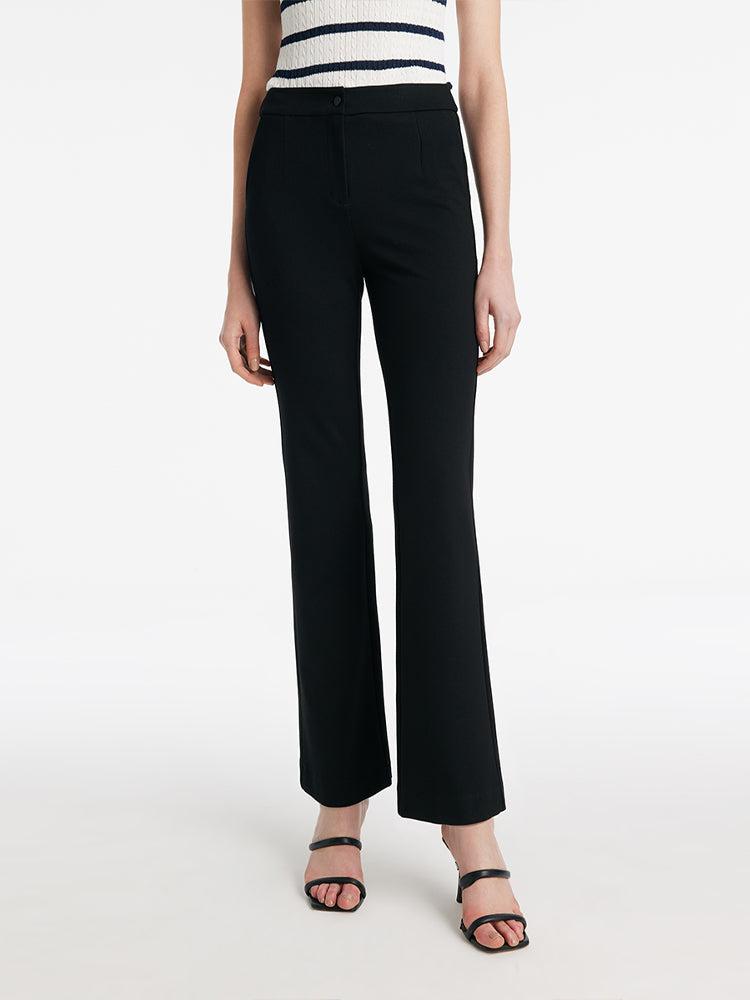 Slim Micro-Flared Women Pants Product Image