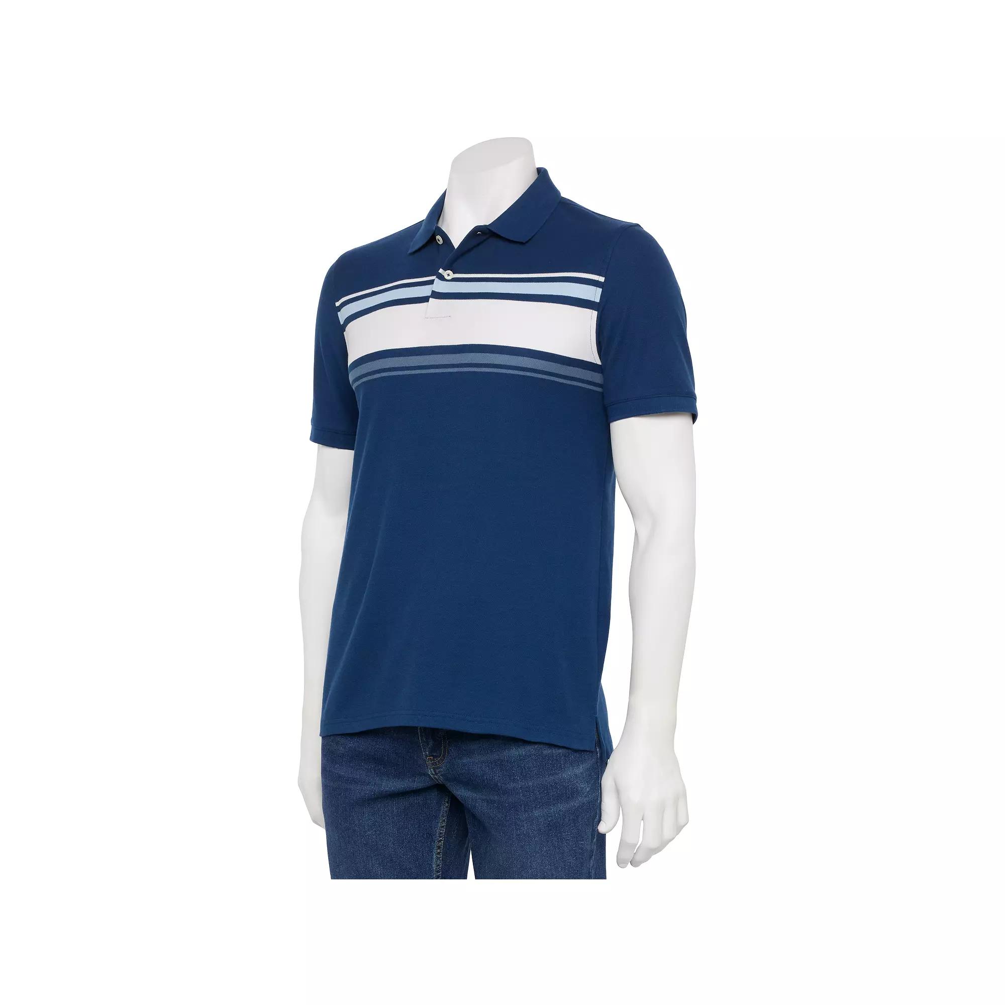 Men's Sonoma Goods For Life® Short Sleeve Pique Polo,  Product Image