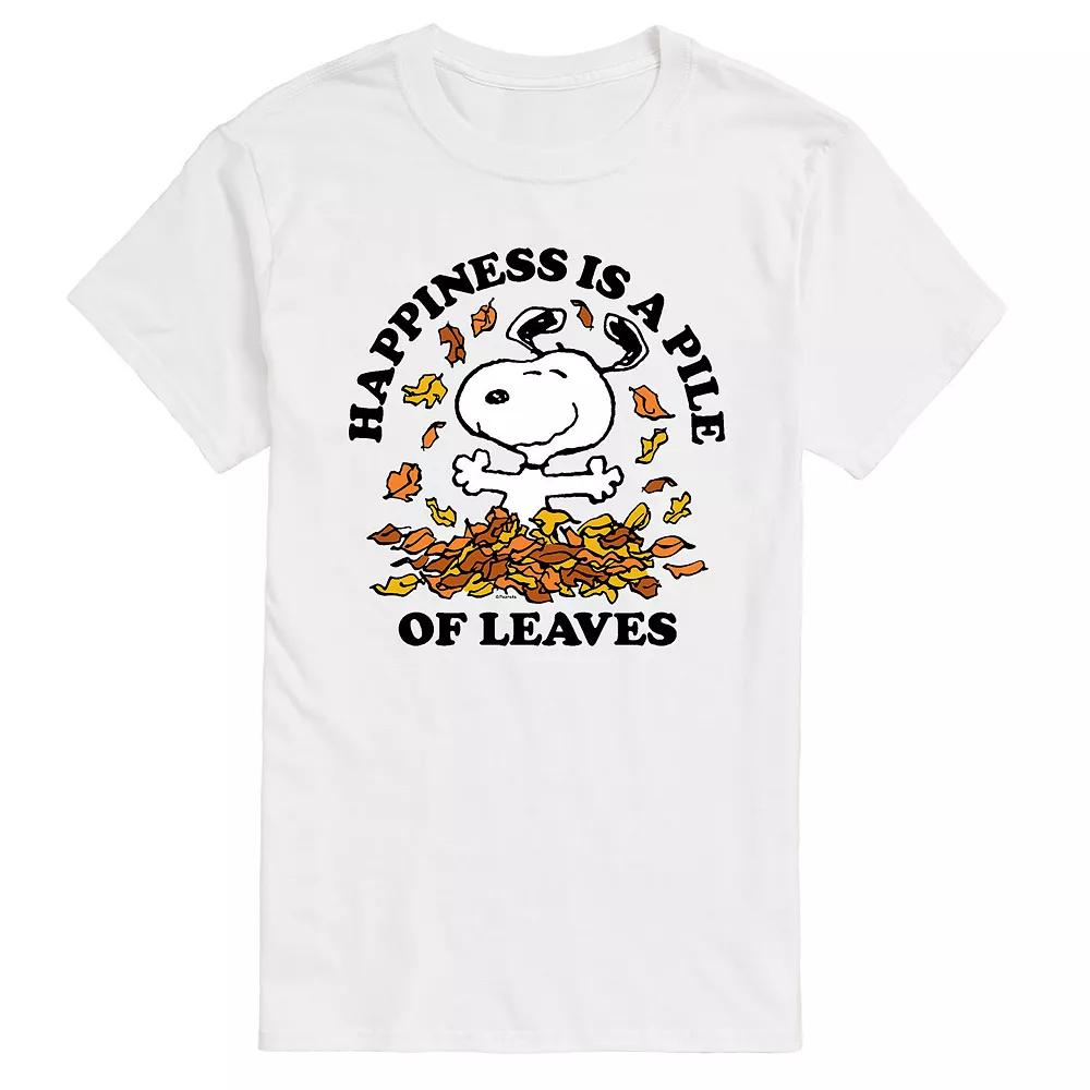 Big & Tall Peanuts Happiness Is Leaves, Men's,  Product Image