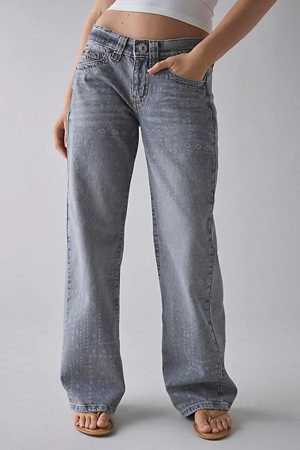 BDG Kayla Printed Low-Rise Jean Womens at Urban Outfitters Product Image