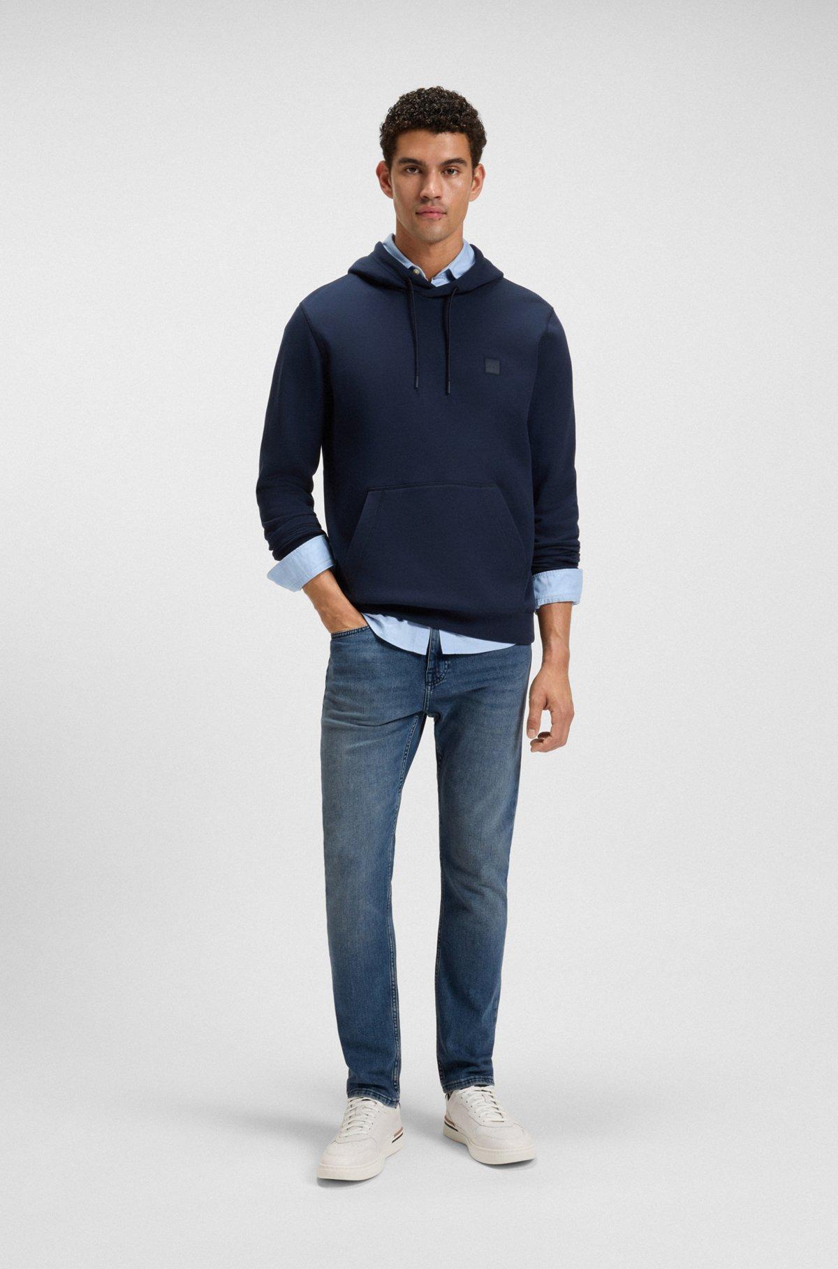 Delaware slim-fit jeans in blue comfort-stretch denim Product Image