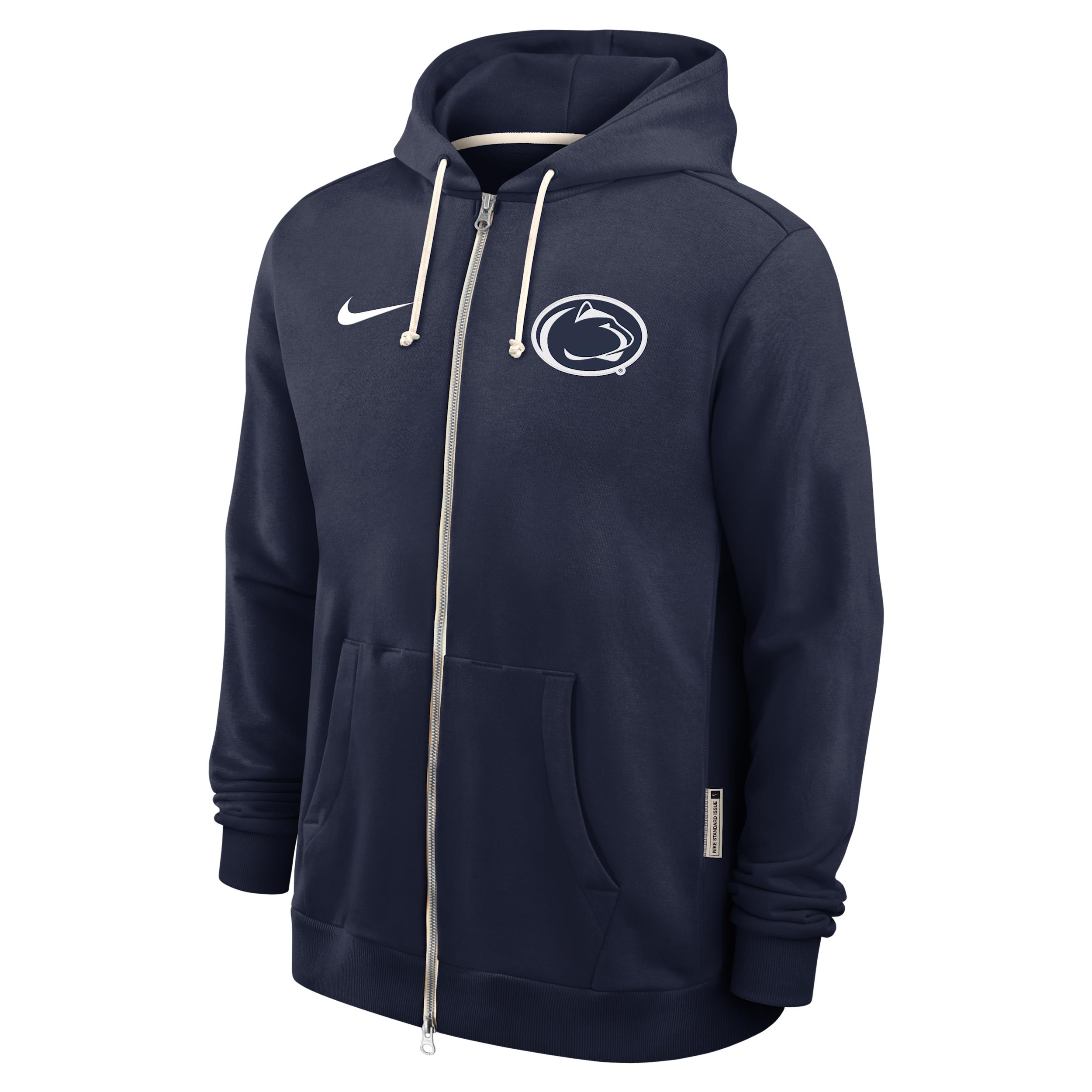 Penn State Sideline Nike Mens Dri-FIT College Full-Zip Hoodie | 03AV41SPSN-WZZ Product Image