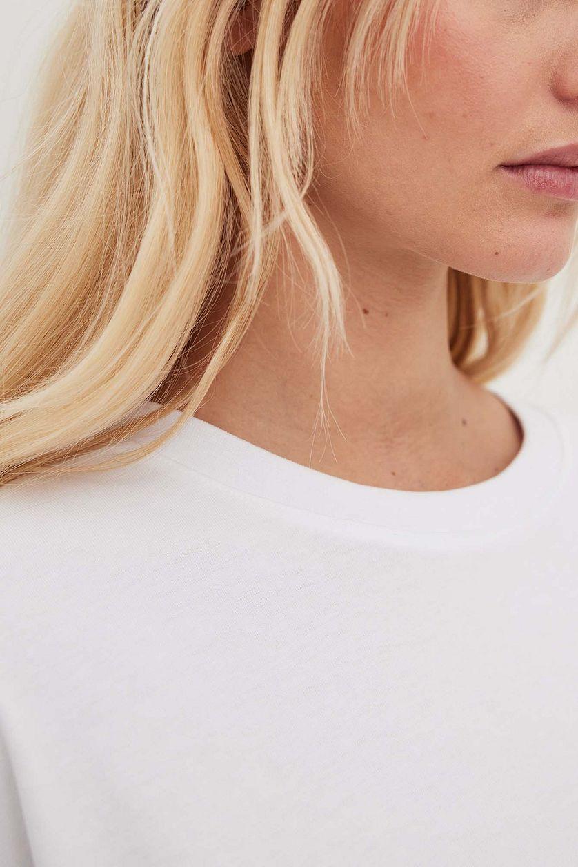 Round Neck Oversized Tee Product Image