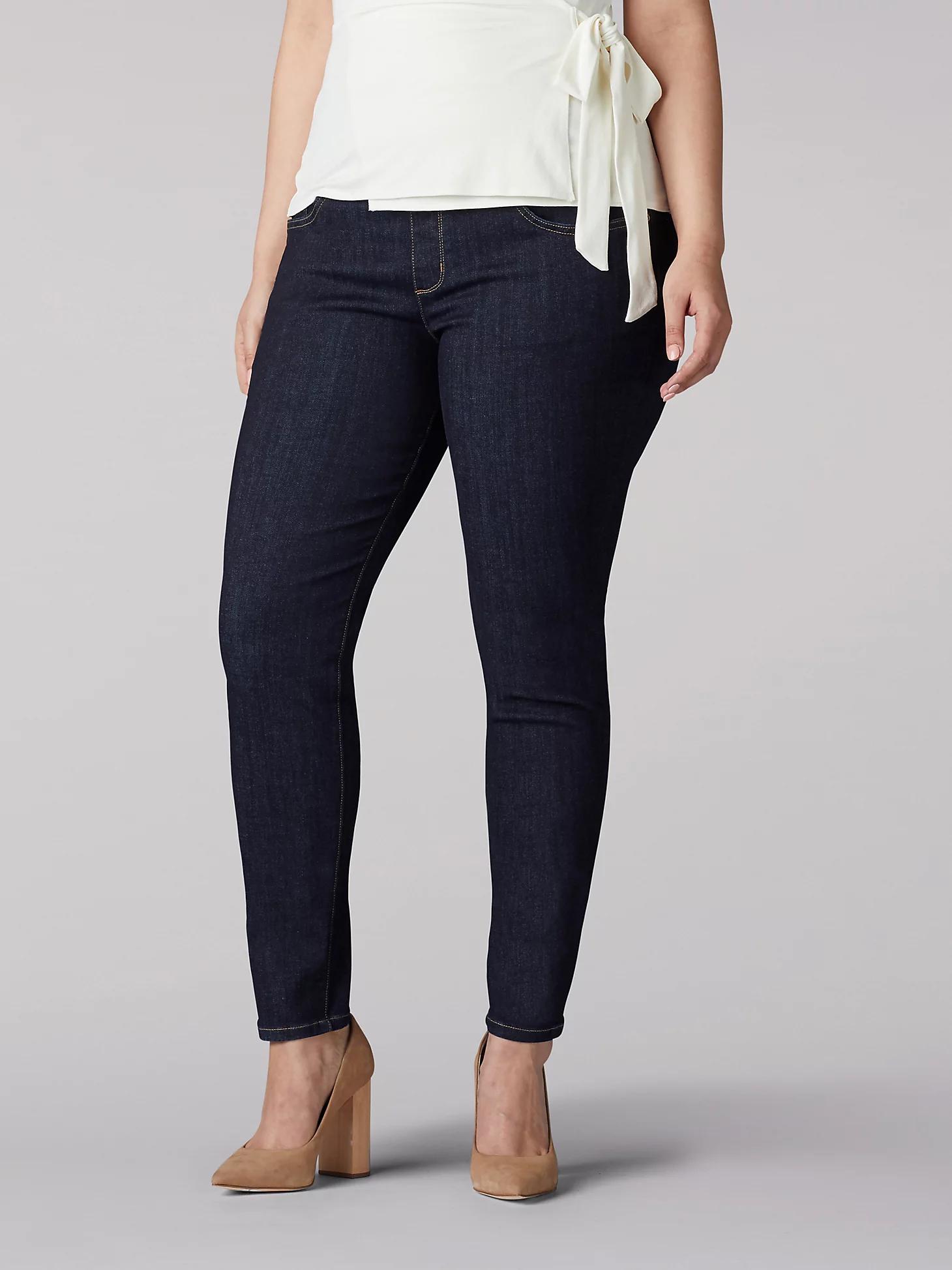 Women’s Sculpting Slim Fit Skinny Pull-On Jean (Plus) | Women's Jeans | Lee® Product Image