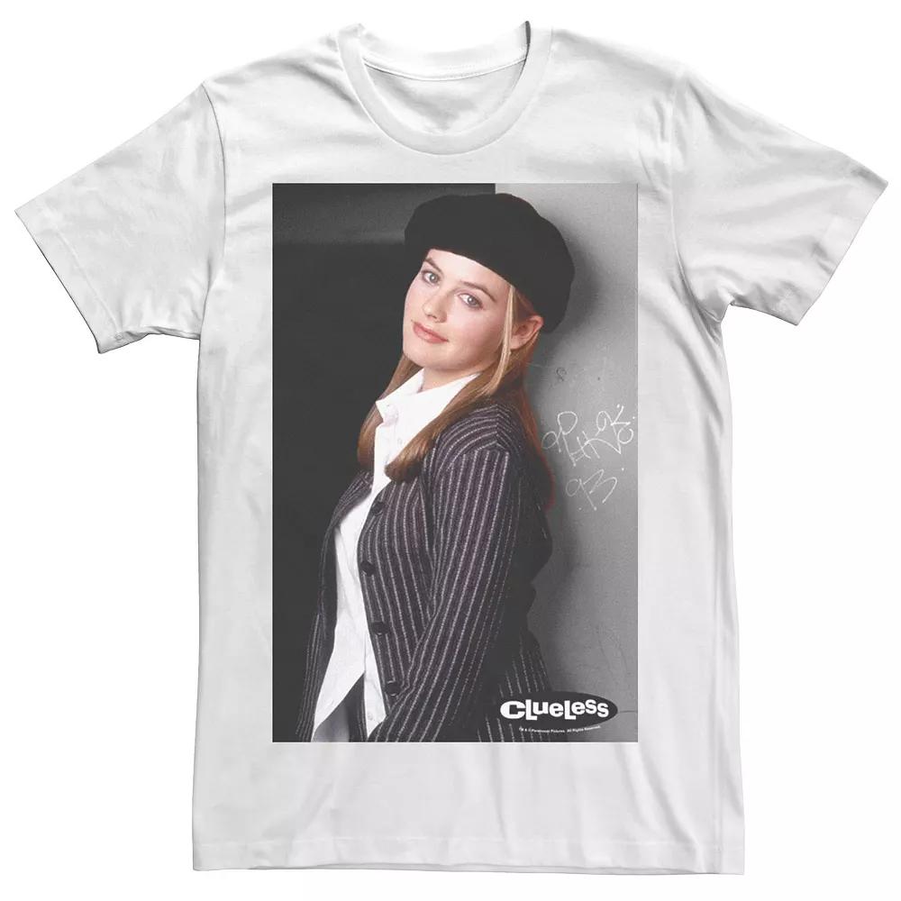 Men's Clueless Cher Professional Portrait Photo Tee,  Product Image