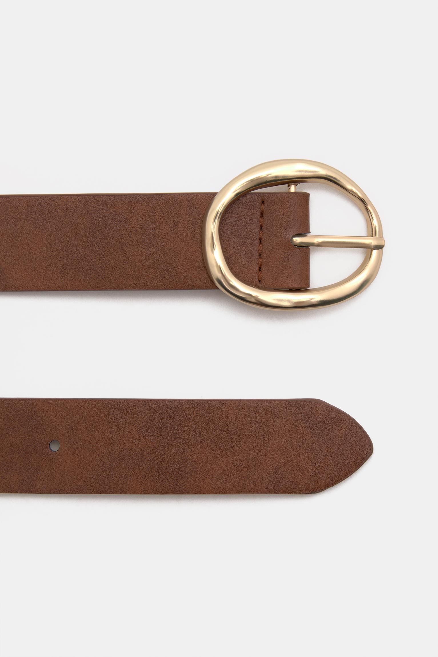 Belt with oval buckle Product Image