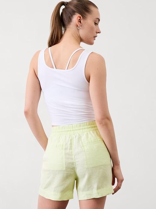 Retreat Linen Mid Rise 4" Short Product Image