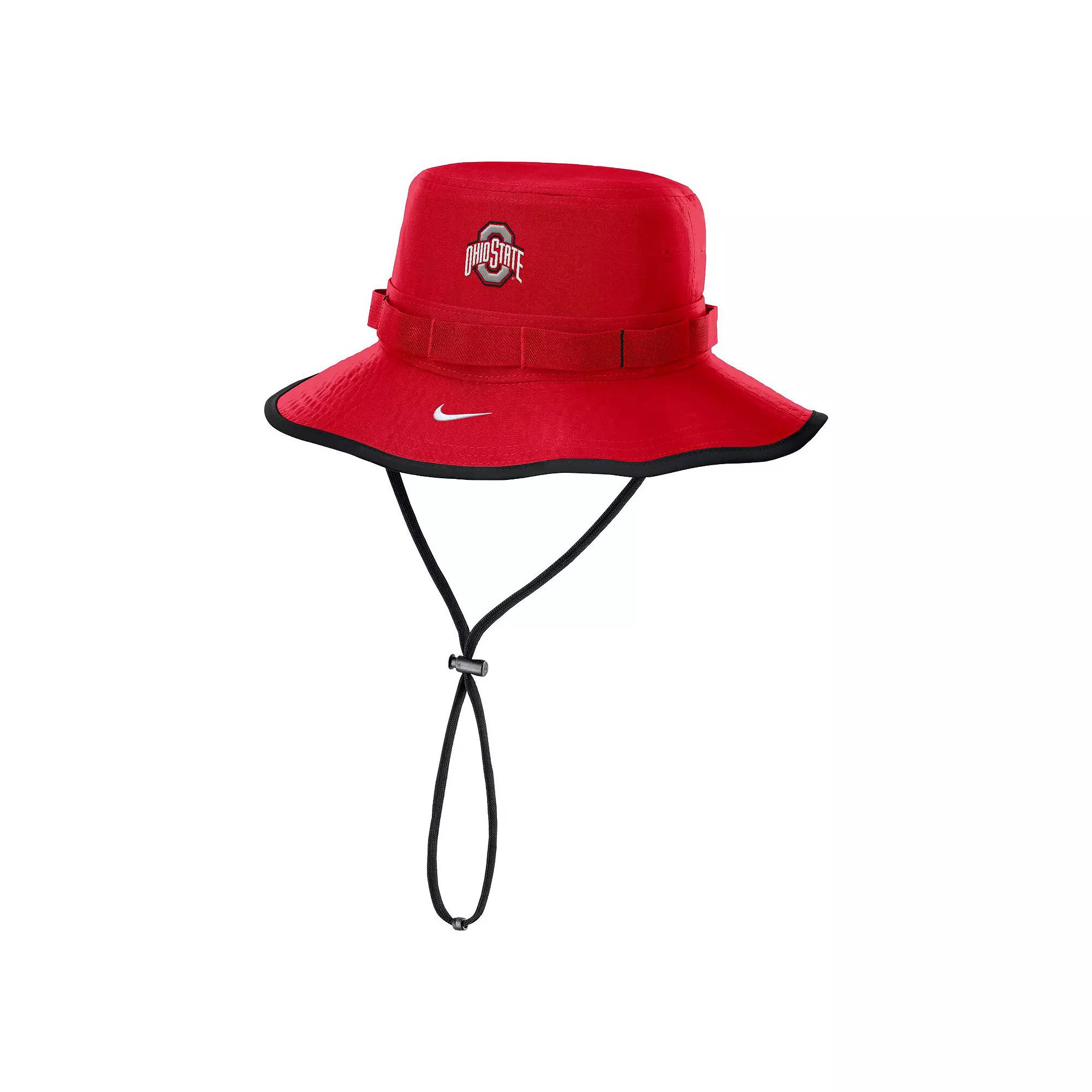 Men's Nike Scarlet Ohio State Buckeyes 2024/25 On-Field Apex Performance Boonie Bucket Hat,  Product Image