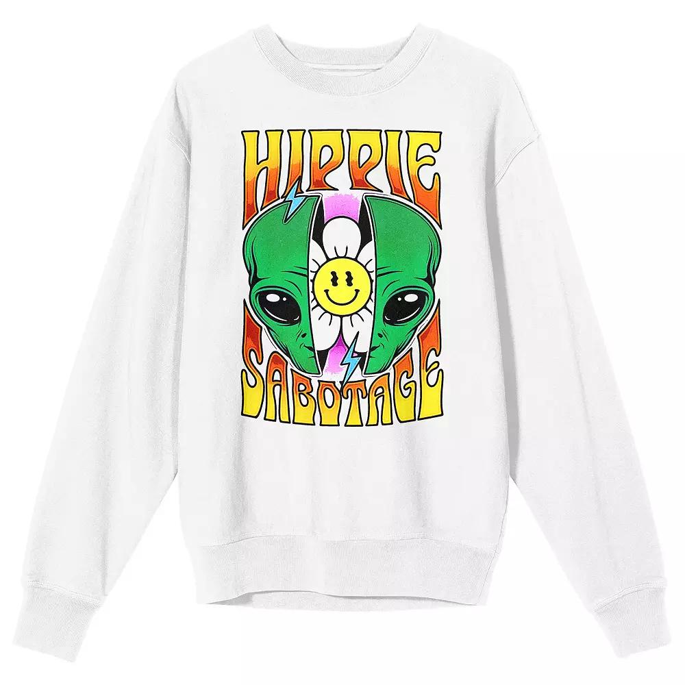 Men's Hippie Sabotage Alien Head Sweatshirt,  Product Image