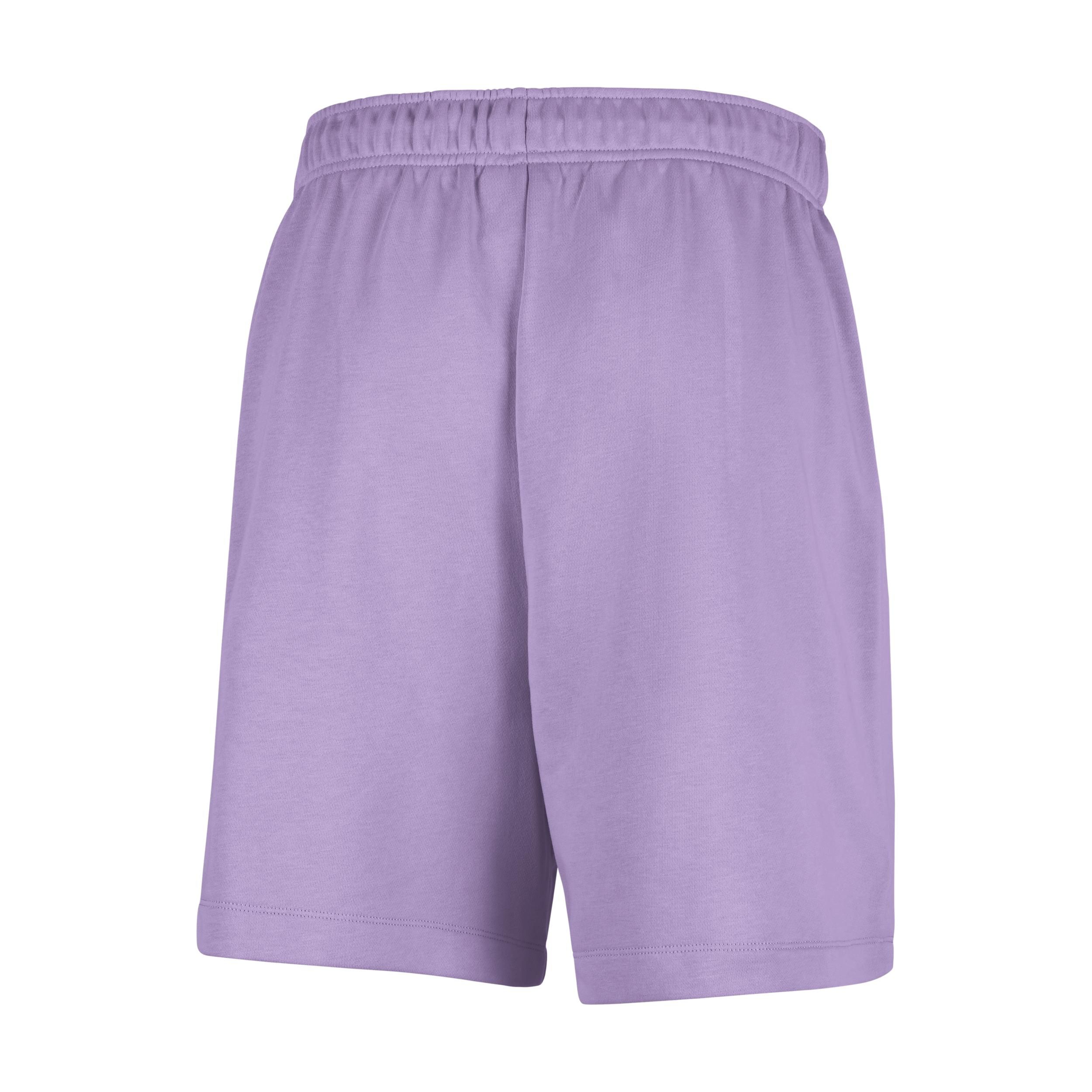 New York Liberty Nike Womens WNBA 6 Fleece Shorts | HF6478-356 Product Image