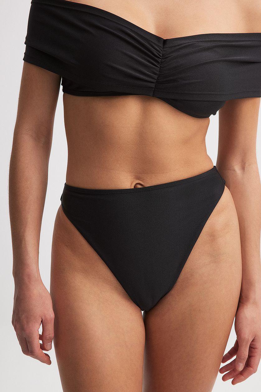 Shiny High Leg Bikini Panty Product Image