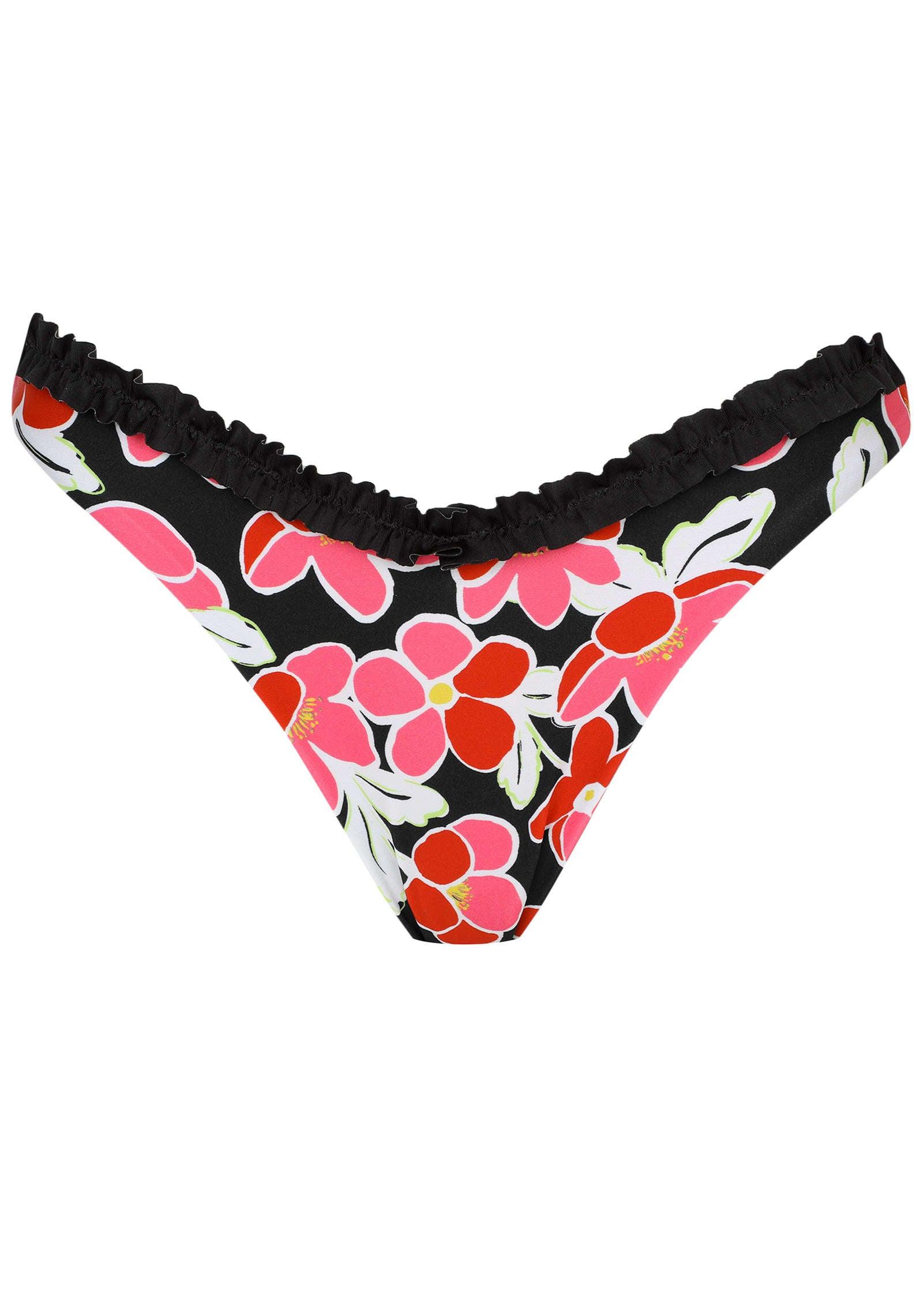 Ruffle Midi Bottom - Cartoon Poppy Product Image