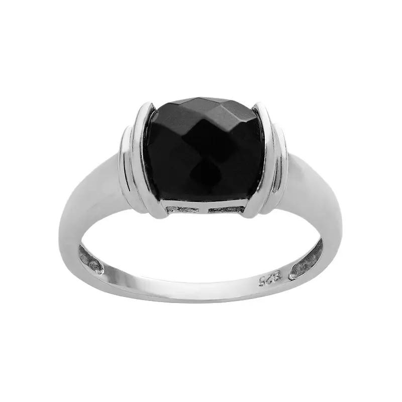 PearLustre by Imperial Onyx Sterling Silver Ring, Women's,  Product Image