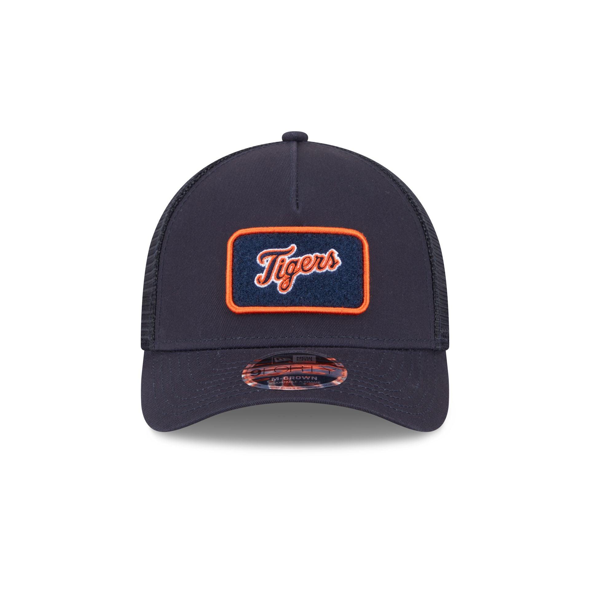Detroit Tigers Tonal Patch 9FORTY M-Crown A-Frame Trucker Hat Male Product Image