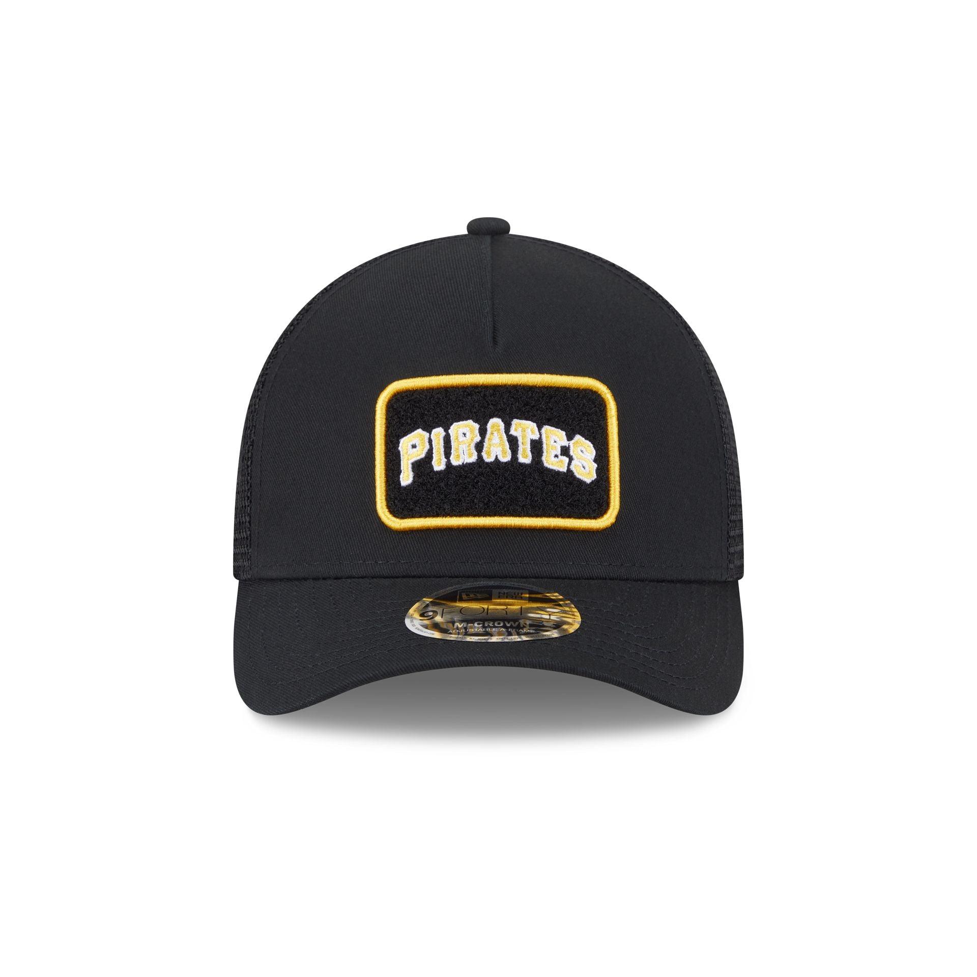 Pittsburgh Pirates Tonal Patch 9FORTY M-Crown A-Frame Trucker Hat Male Product Image
